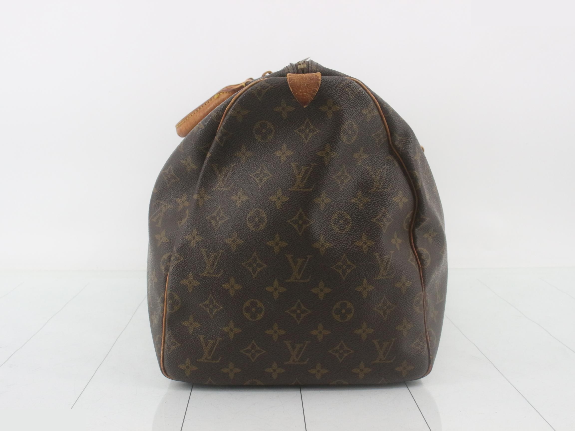 Keepall 55 Monogram Brown Boston Bag — view 4