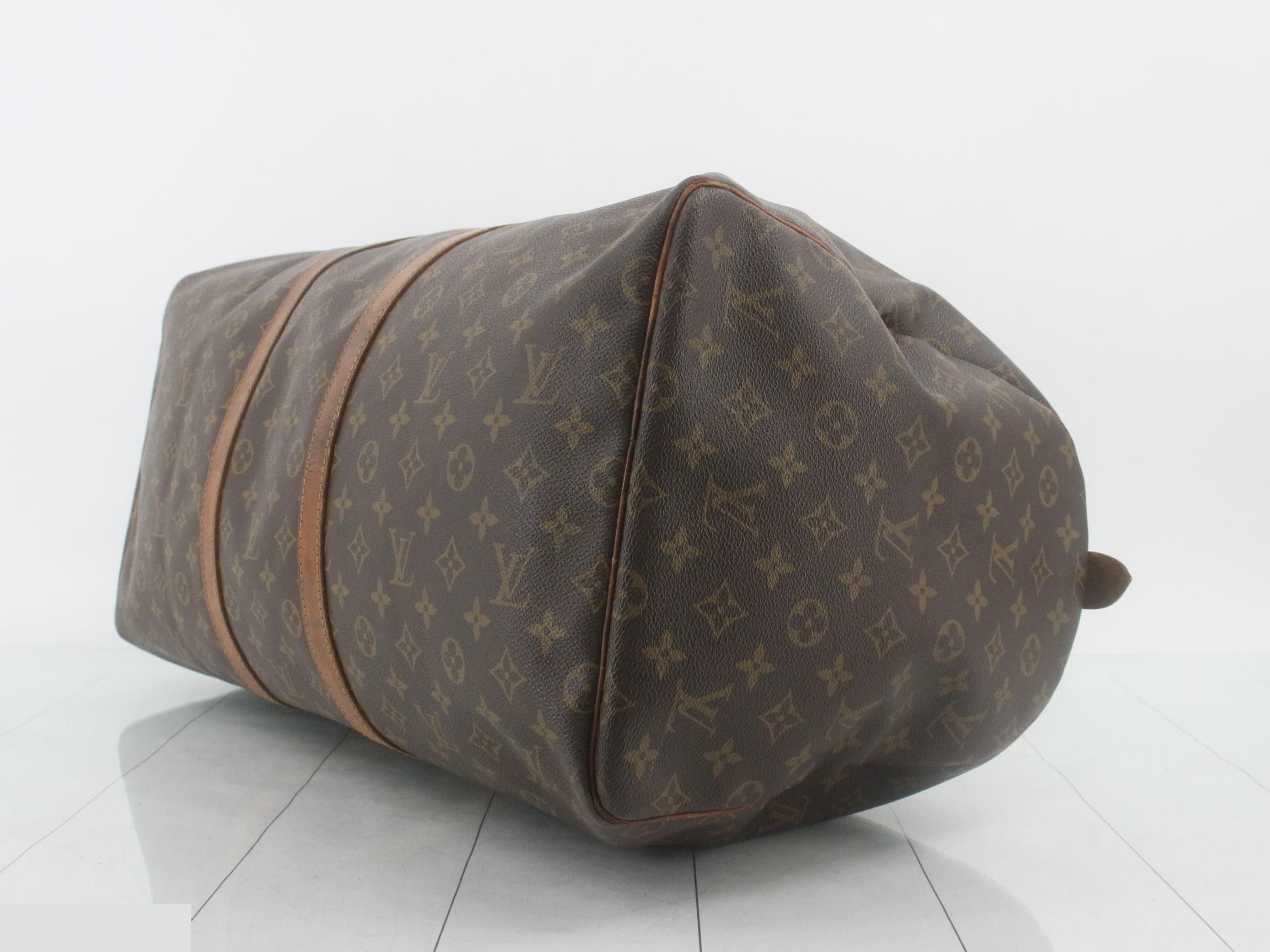 Keepall 55 Monogram Brown Boston Bag — view 6