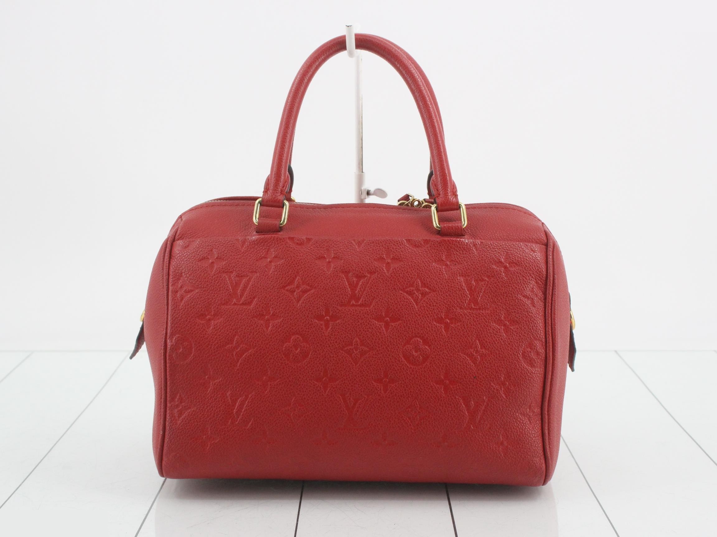 Speedy Bandoulière 25 Cerise 2-Way Handbag — view 2