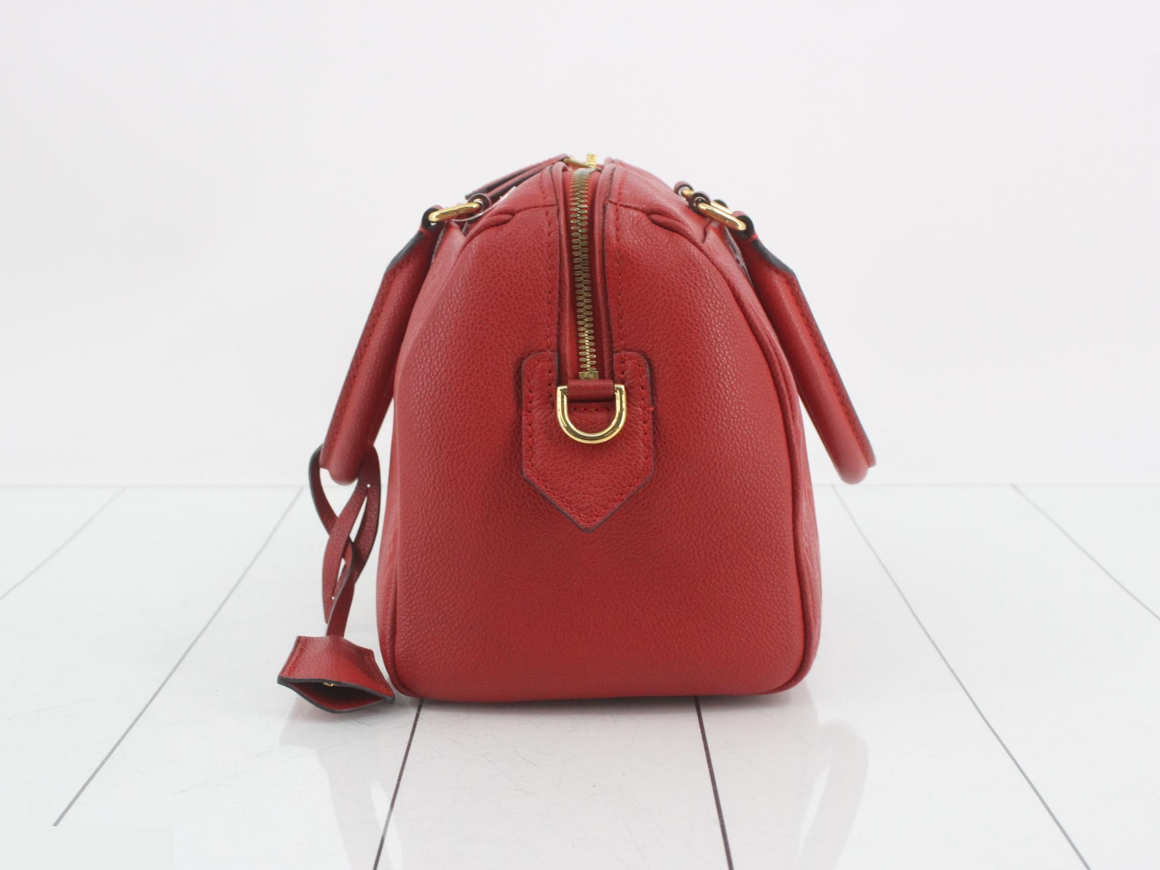 Speedy Bandoulière 25 Cerise 2-Way Handbag — view 3