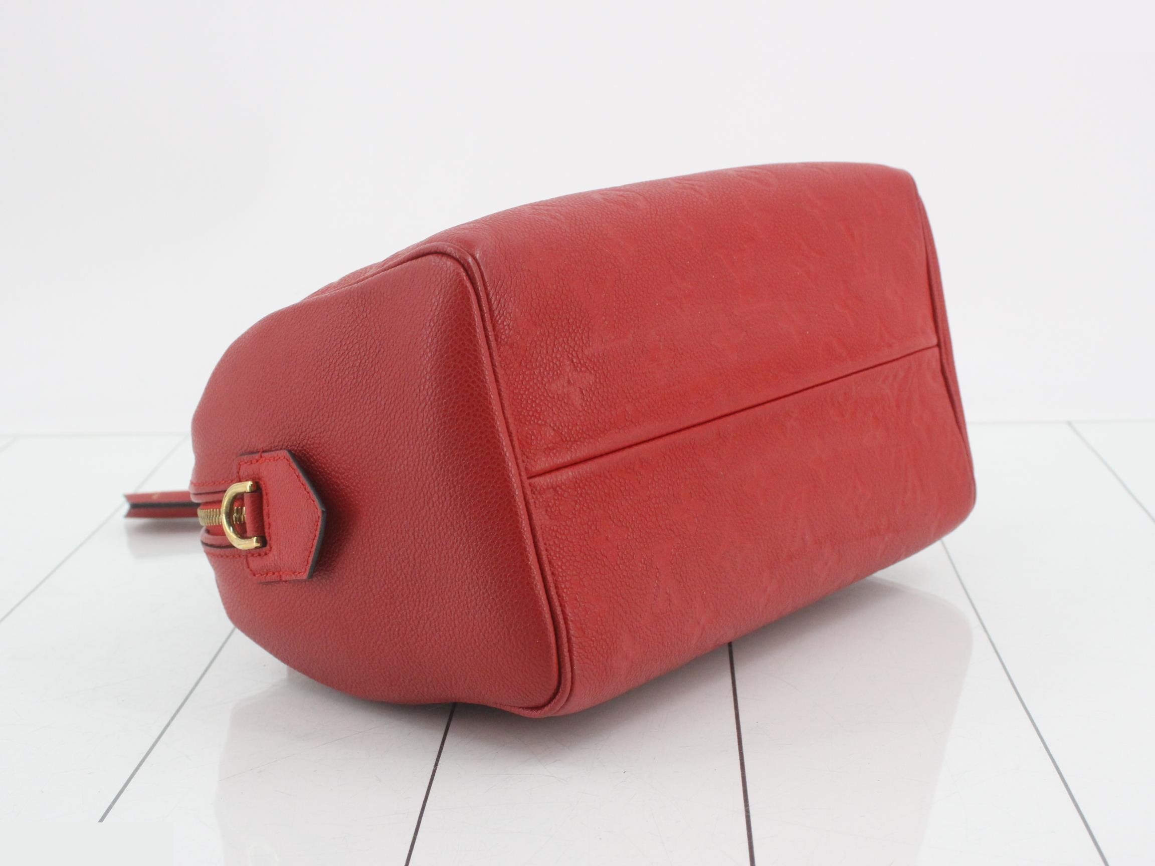 Speedy Bandoulière 25 Cerise 2-Way Handbag — view 5