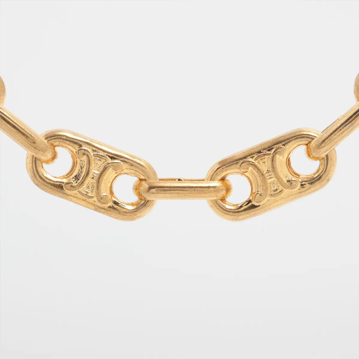Macadam Necklace, GP Gold. Shows — view 3