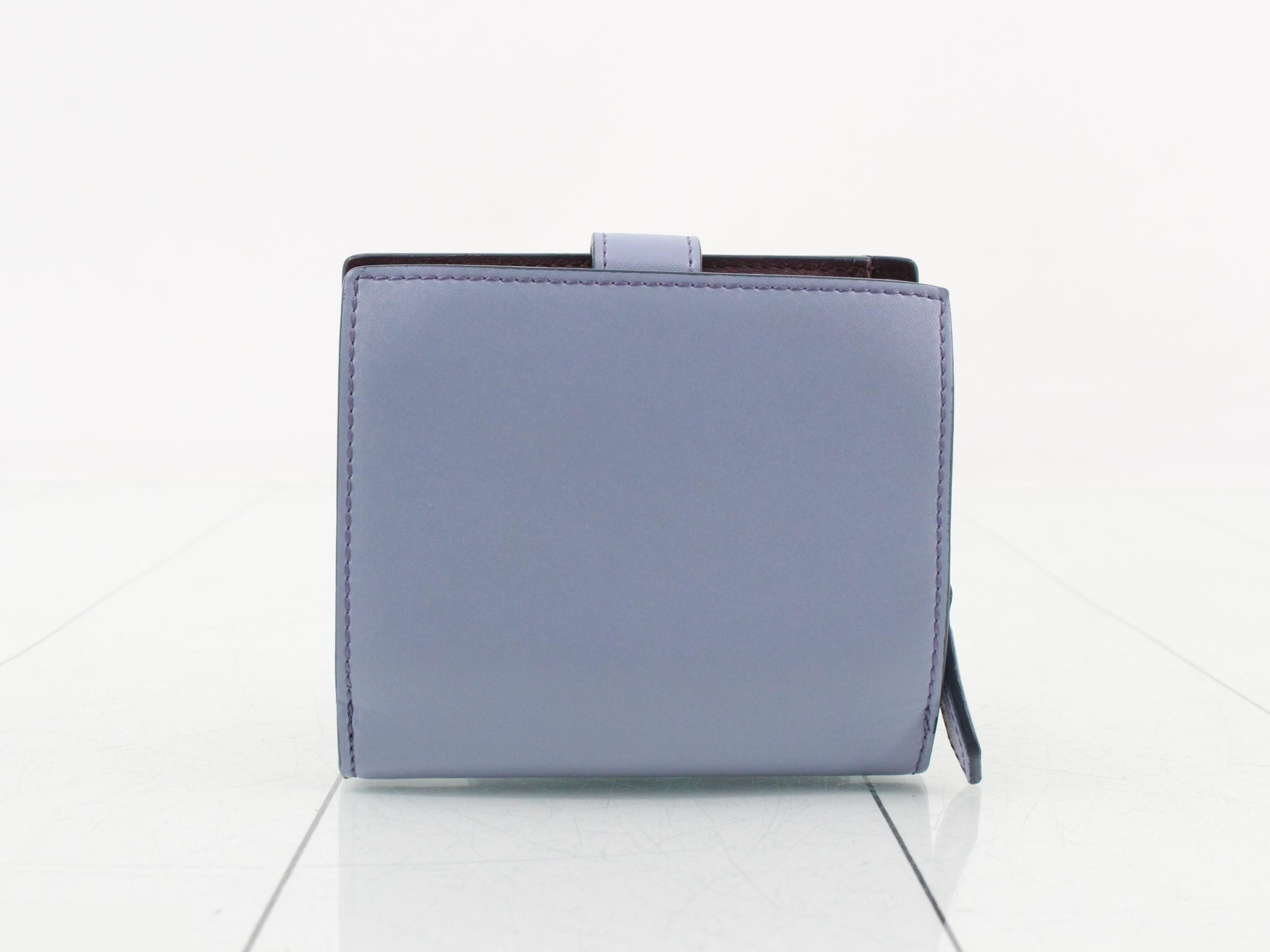 Rainbow Bi-fold Wallet, Purple — view 2