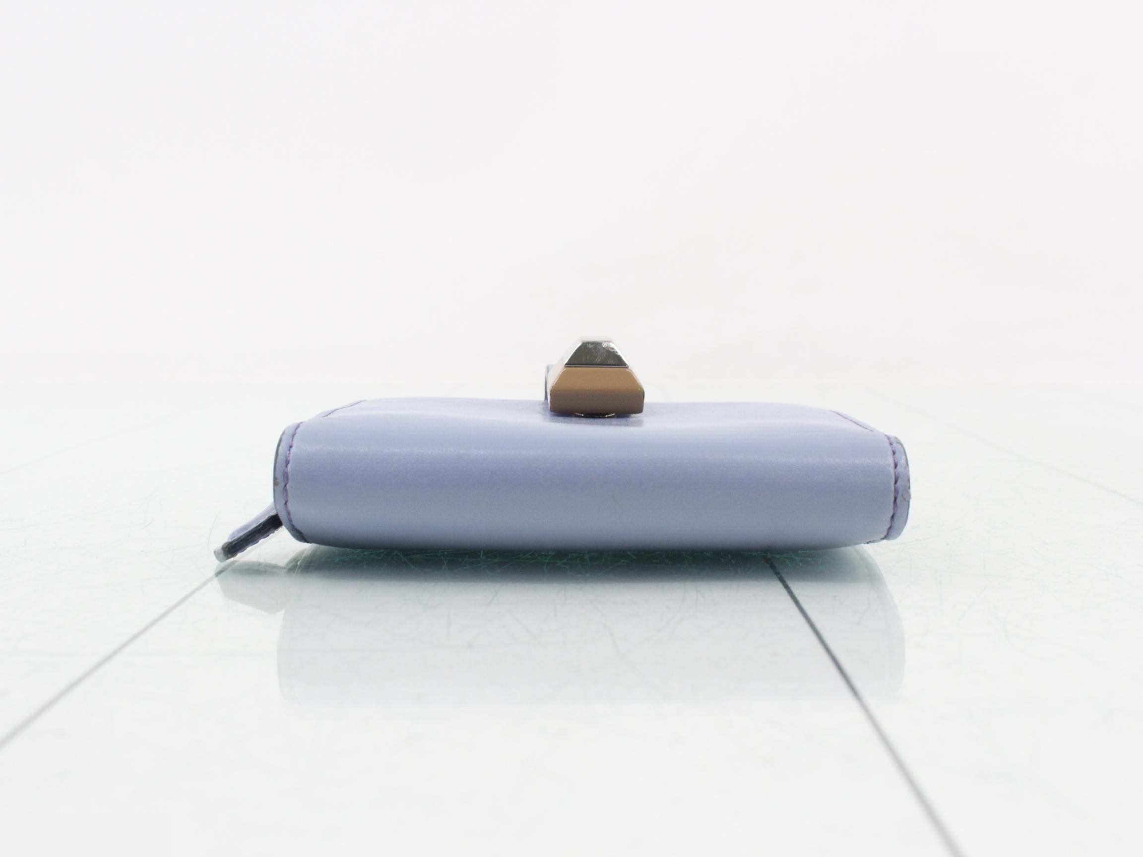 Rainbow Bi-fold Wallet, Purple — view 3