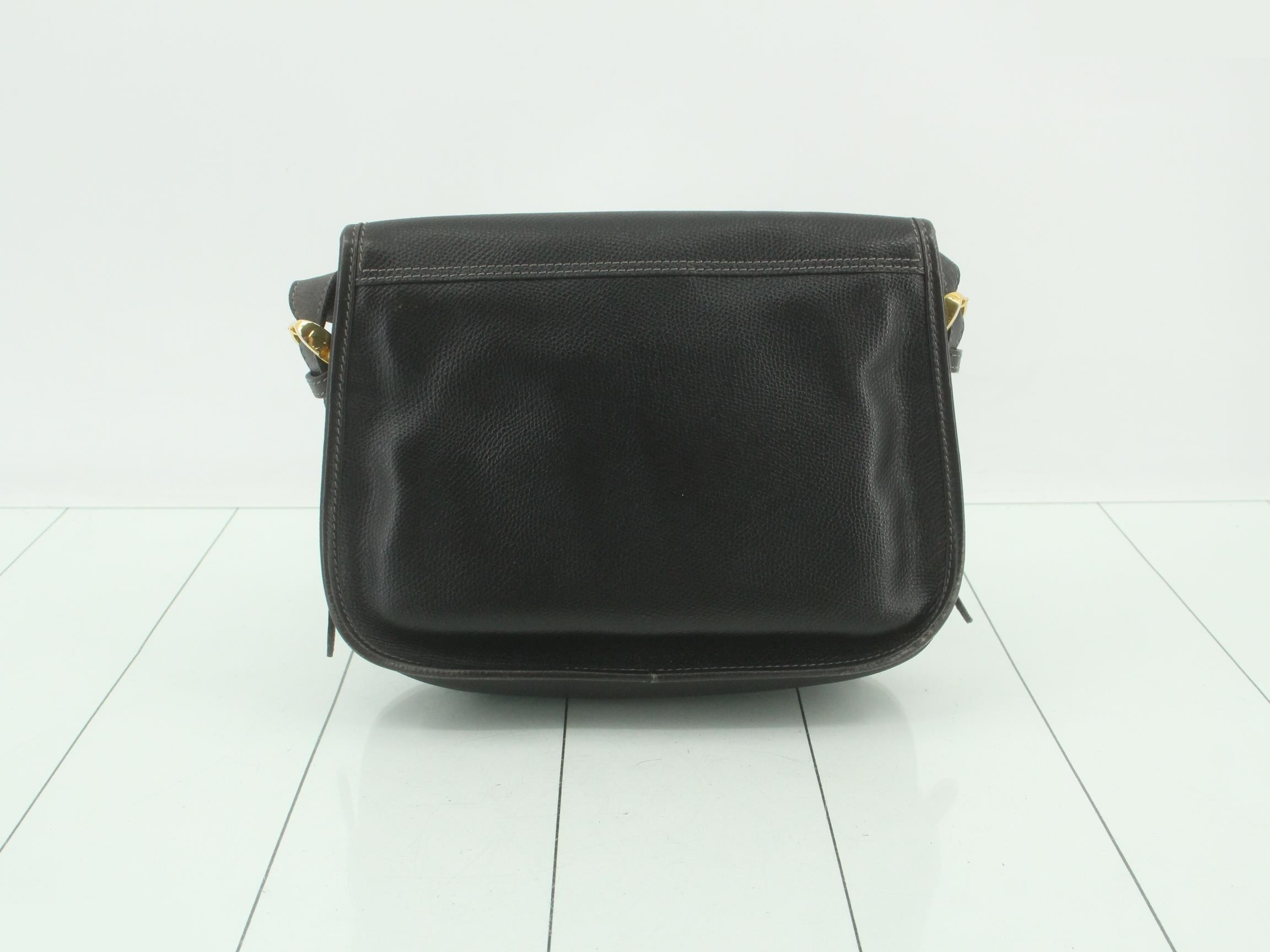 Leather Anagram Shoulder Bag — view 2
