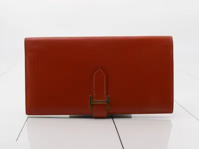 Bearn Bi-fold Wallet, Red, Classic Box, 26N