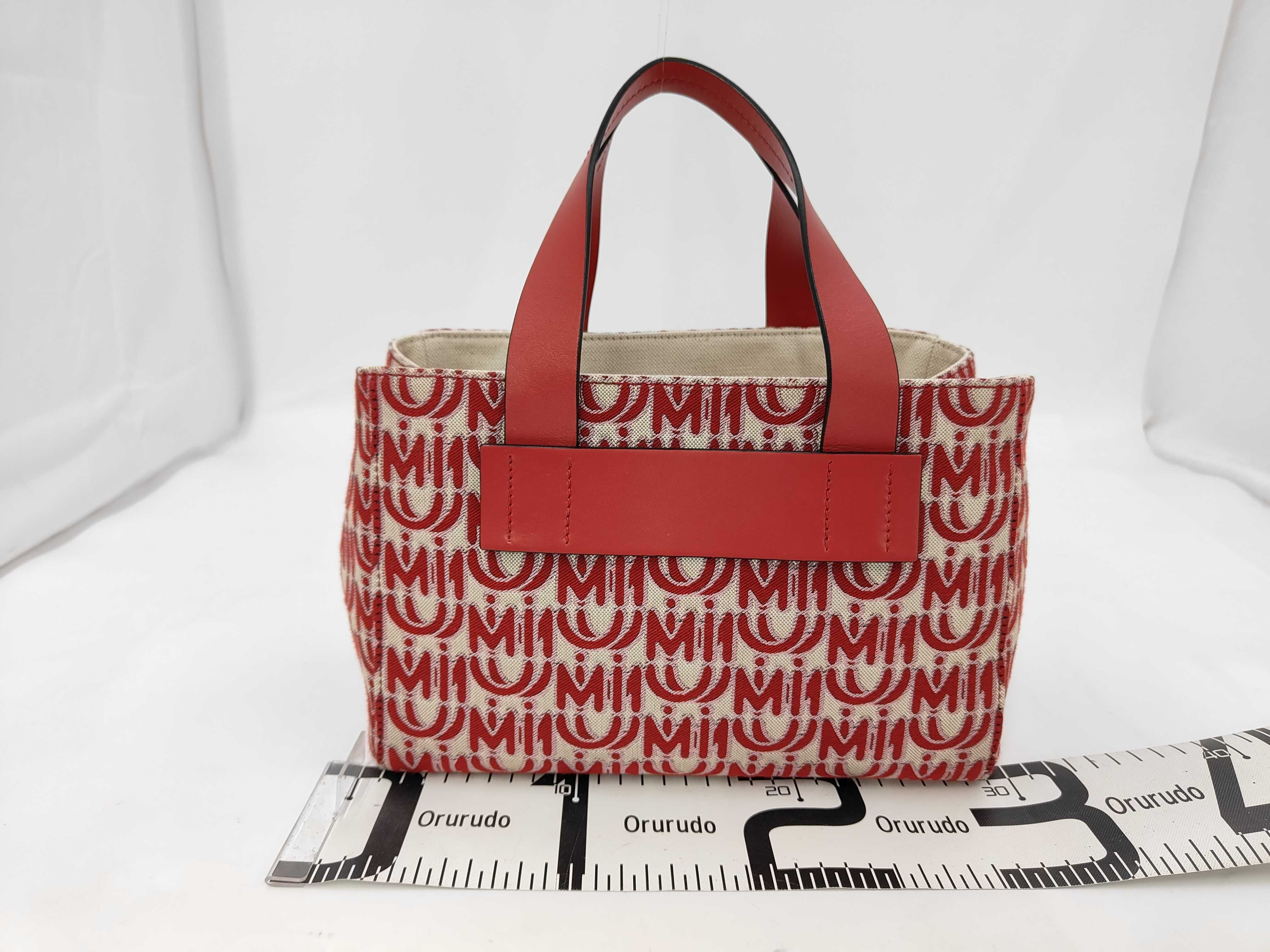 Everywear Canvas Red GD Hardware Handbag — view 2