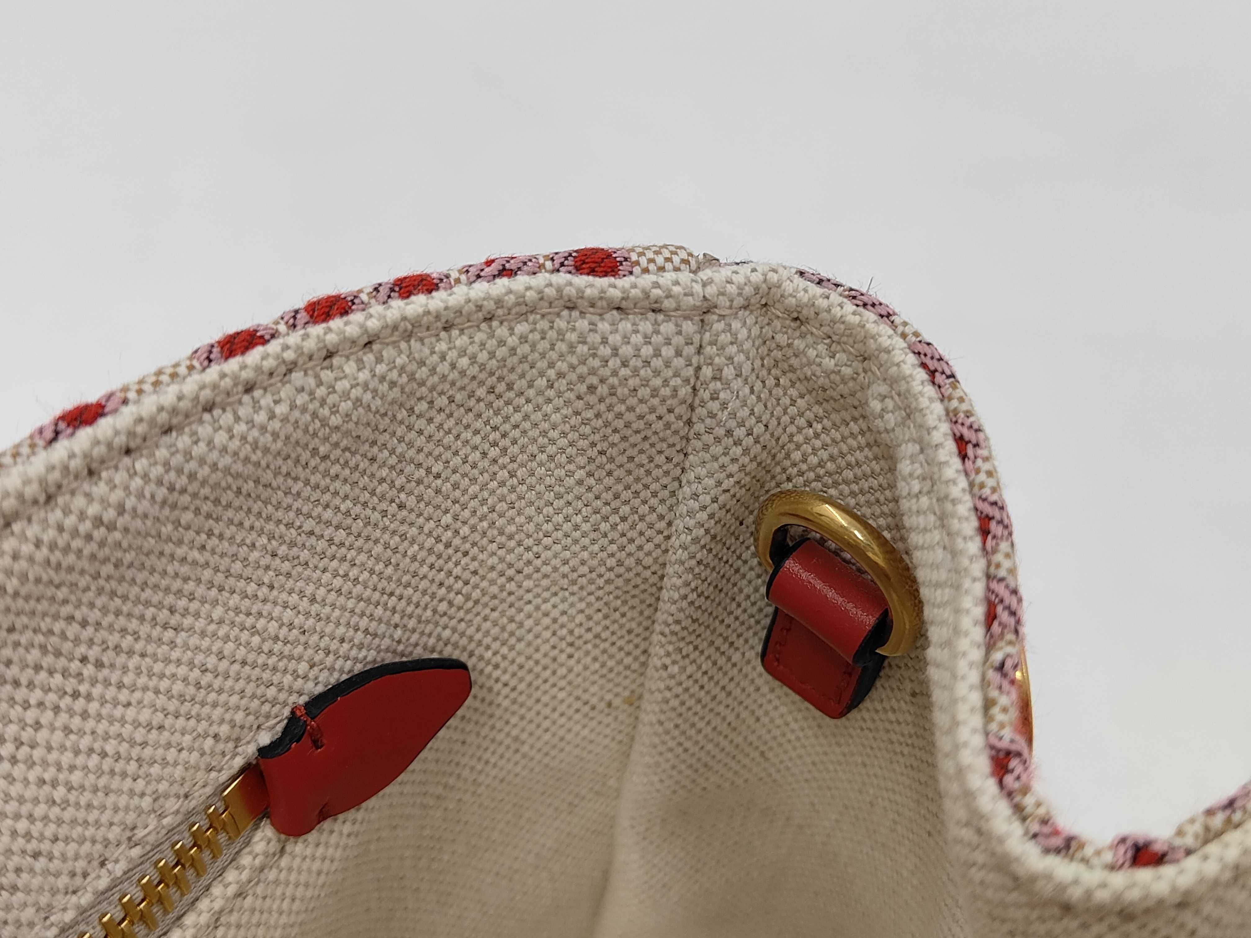 Everywear Canvas Red GD Hardware Handbag — view 11