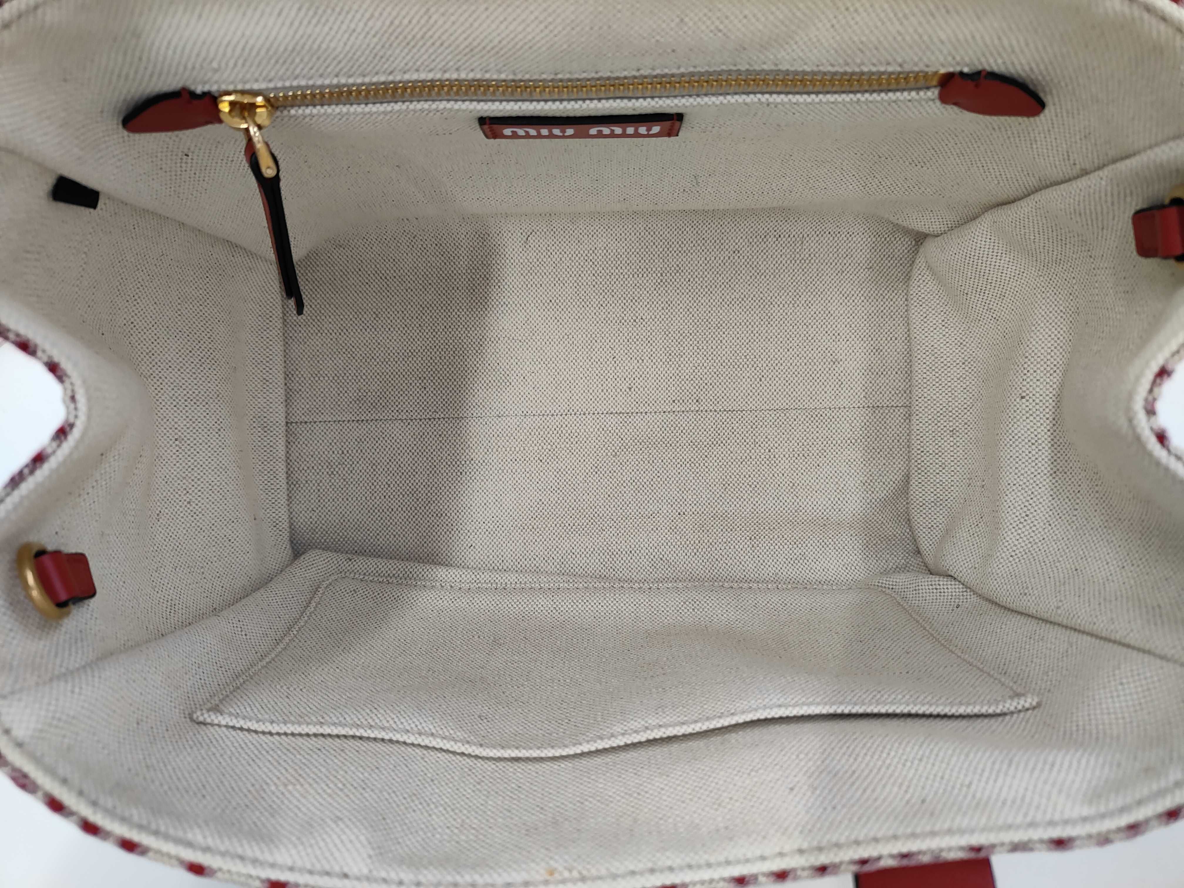 Everywear Canvas Red GD Hardware Handbag — view 8