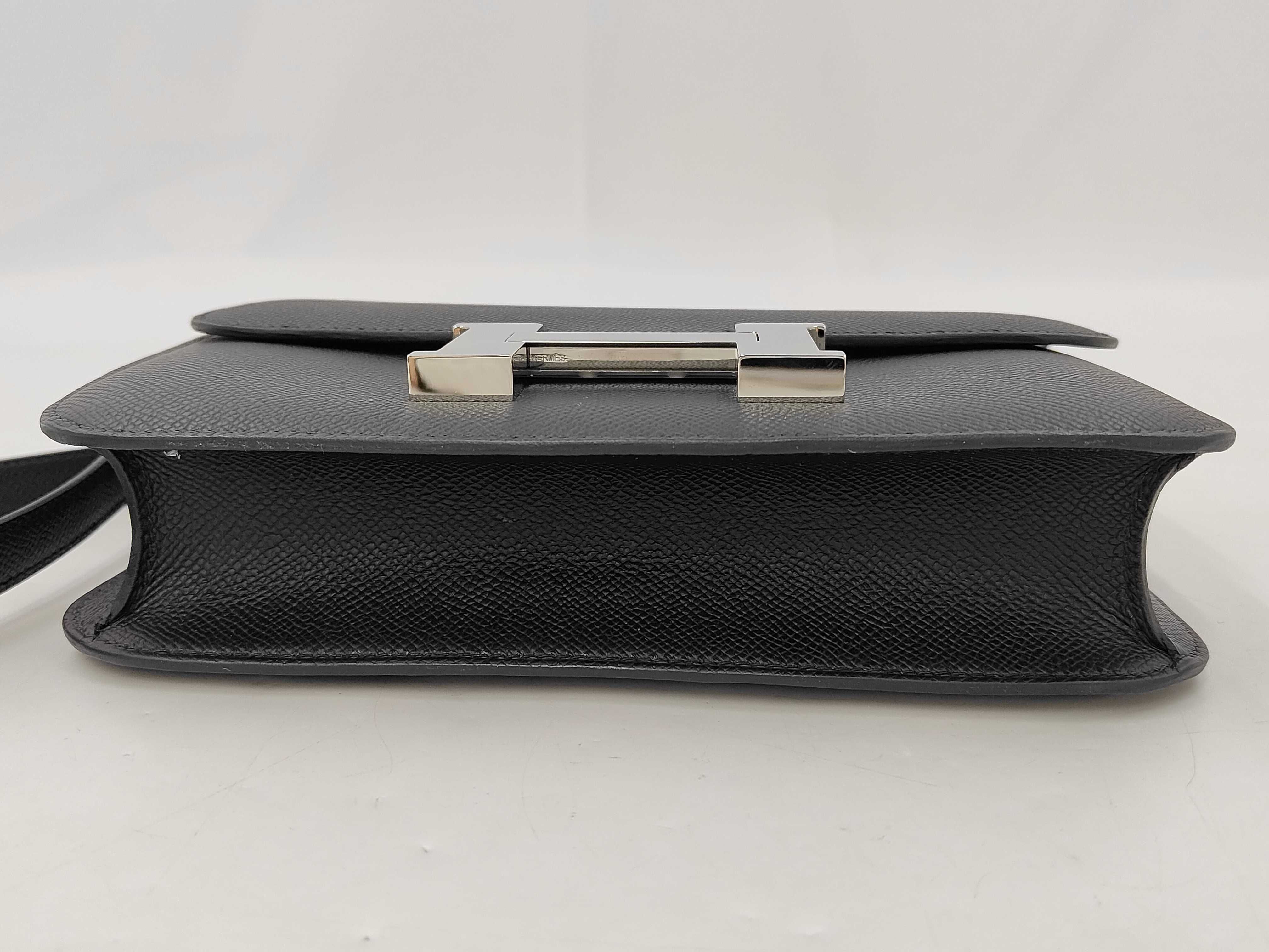 Constance 24 Miroir Epsom Black Silver Hardware G Stamp Shoulder Bag — view 7