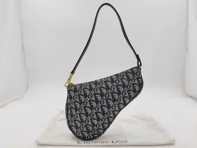 Saddle Bag Trotter Canvas Handbag