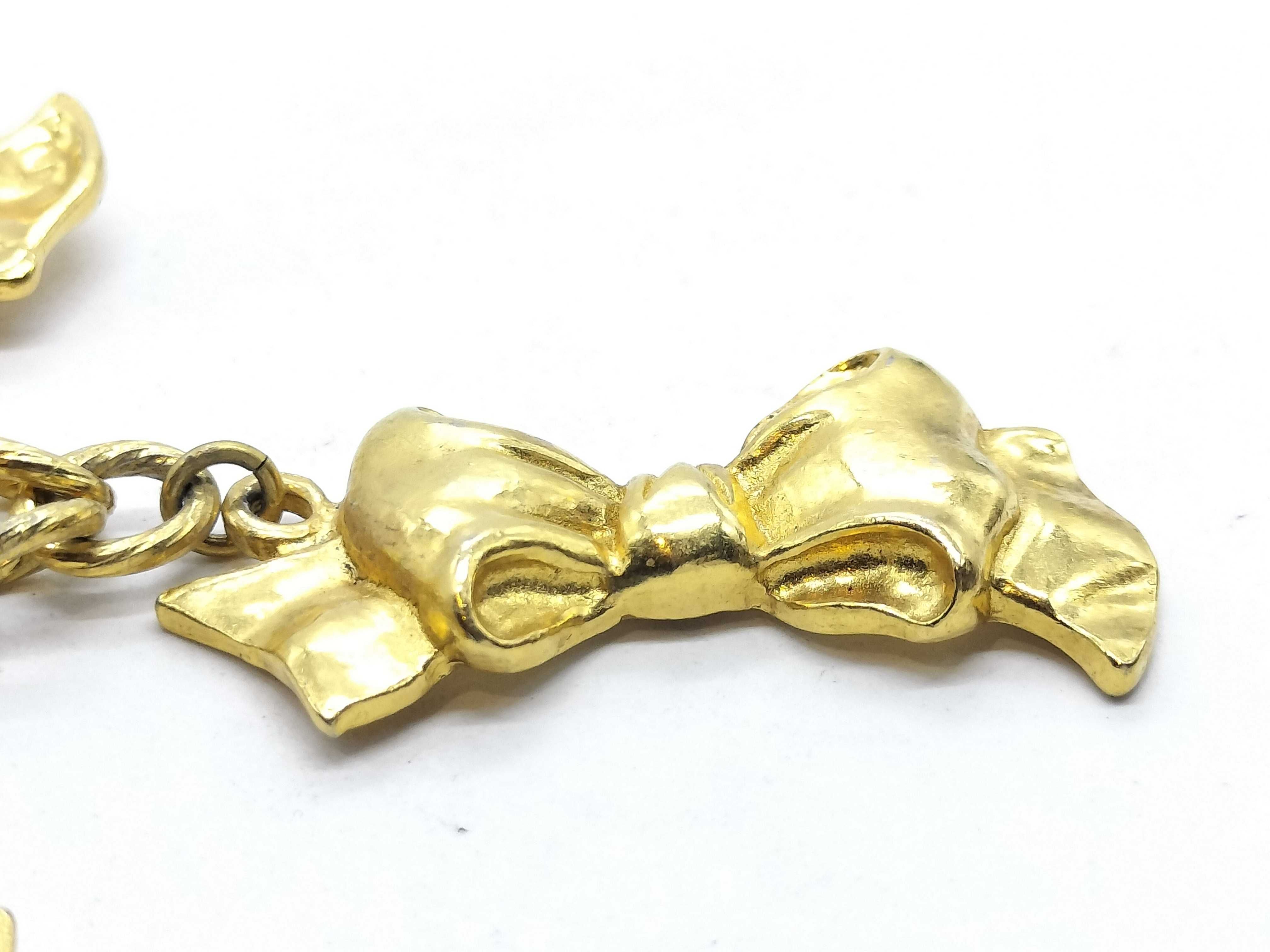 Ribbon Five-Strand Necklace/GP Necklace — view 3