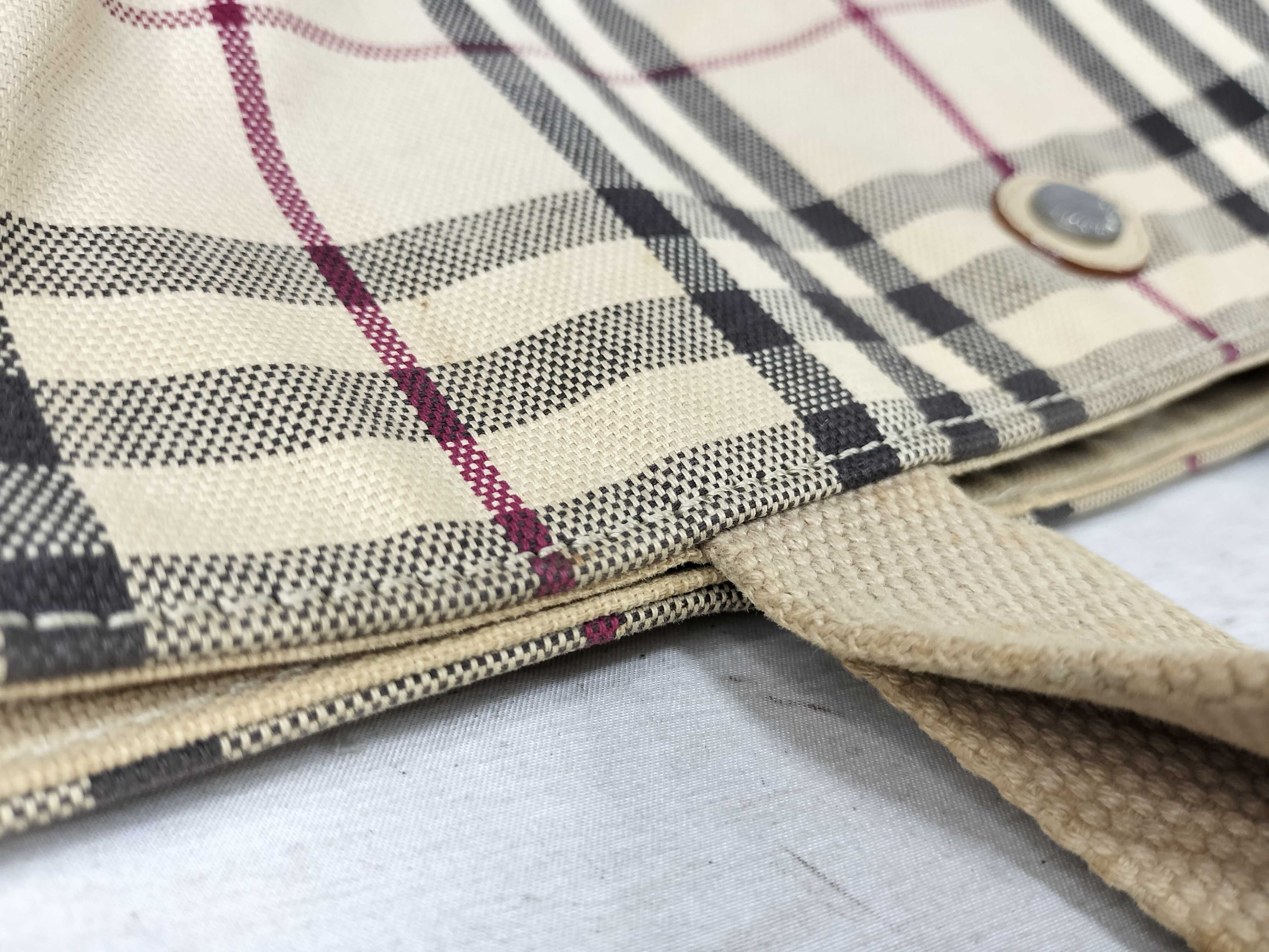 tote bag, Nova Check canvas tote bag — view 5