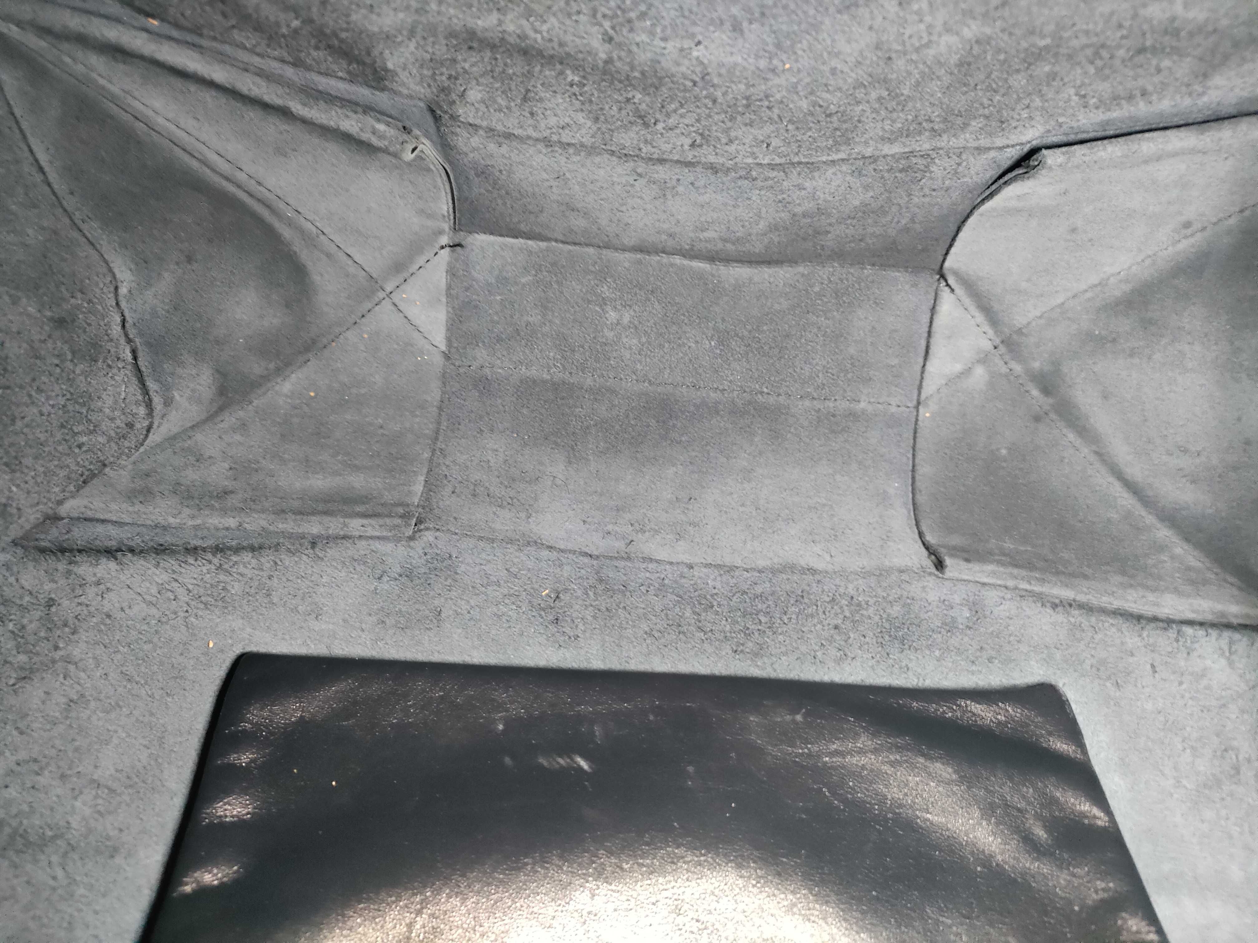 Horizontal Cabas Tote Bag, Black Leather Tote Bag — view 10