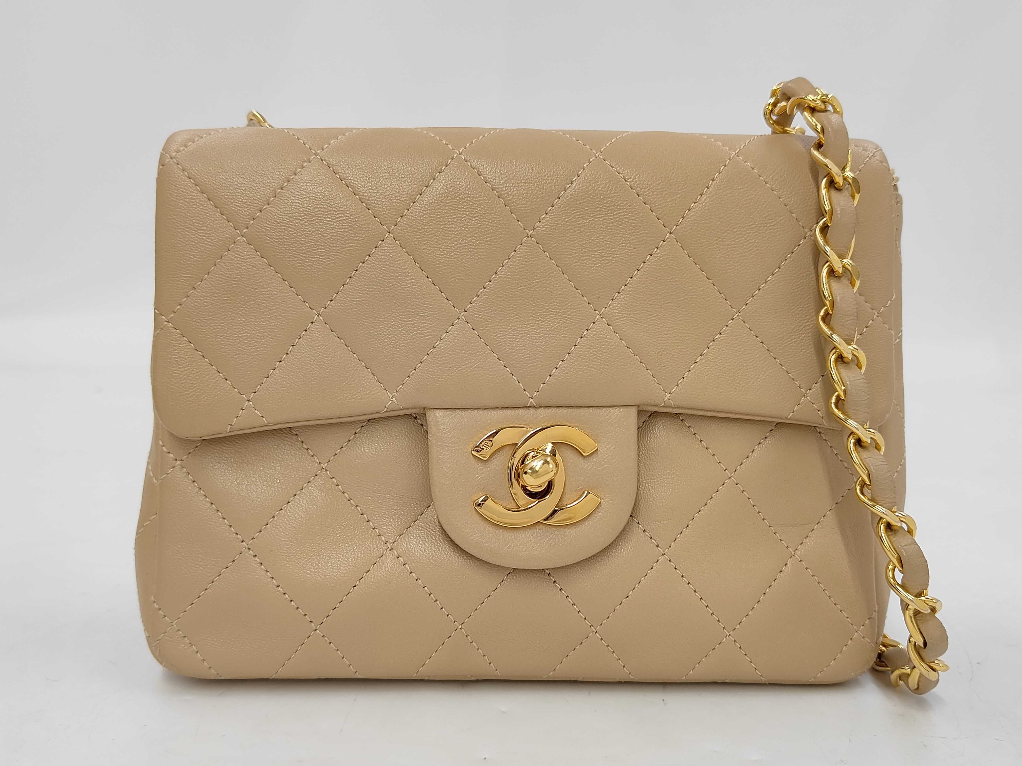Mini Matelassé Lambskin Shoulder Bag