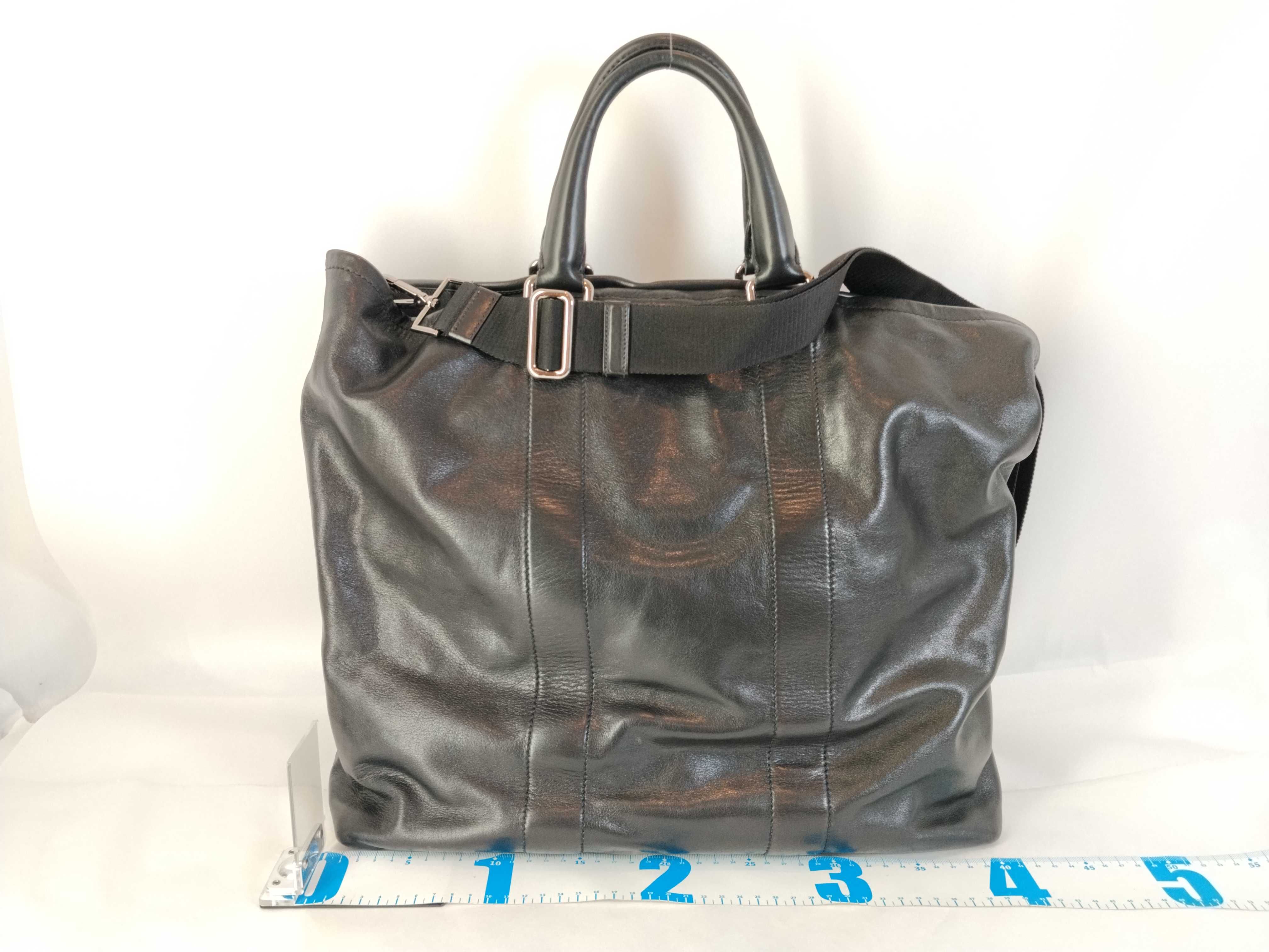 Leather Big Tote Bag VA0787 Tote Bag — view 2