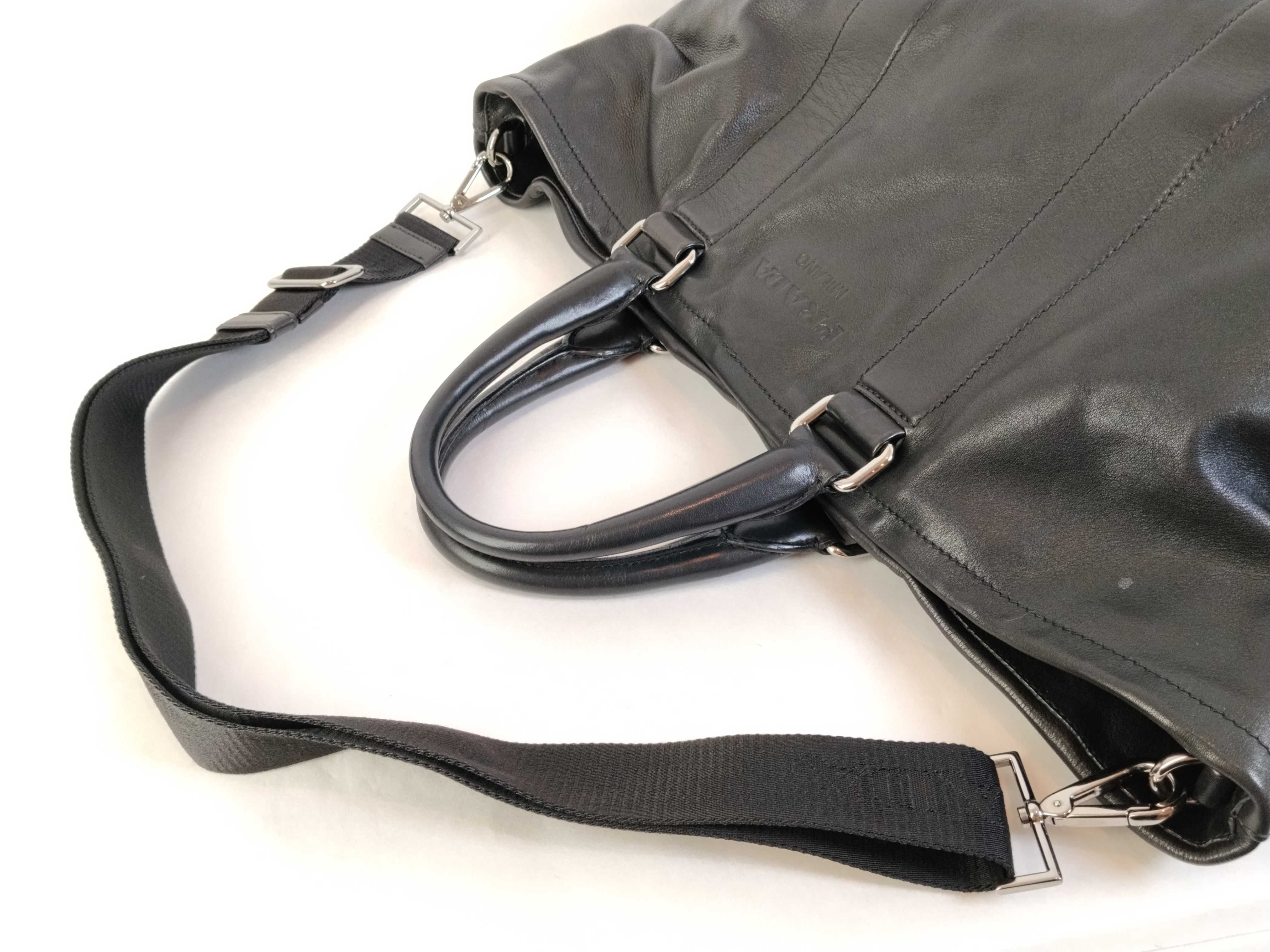 Leather Big Tote Bag VA0787 Tote Bag — view 3