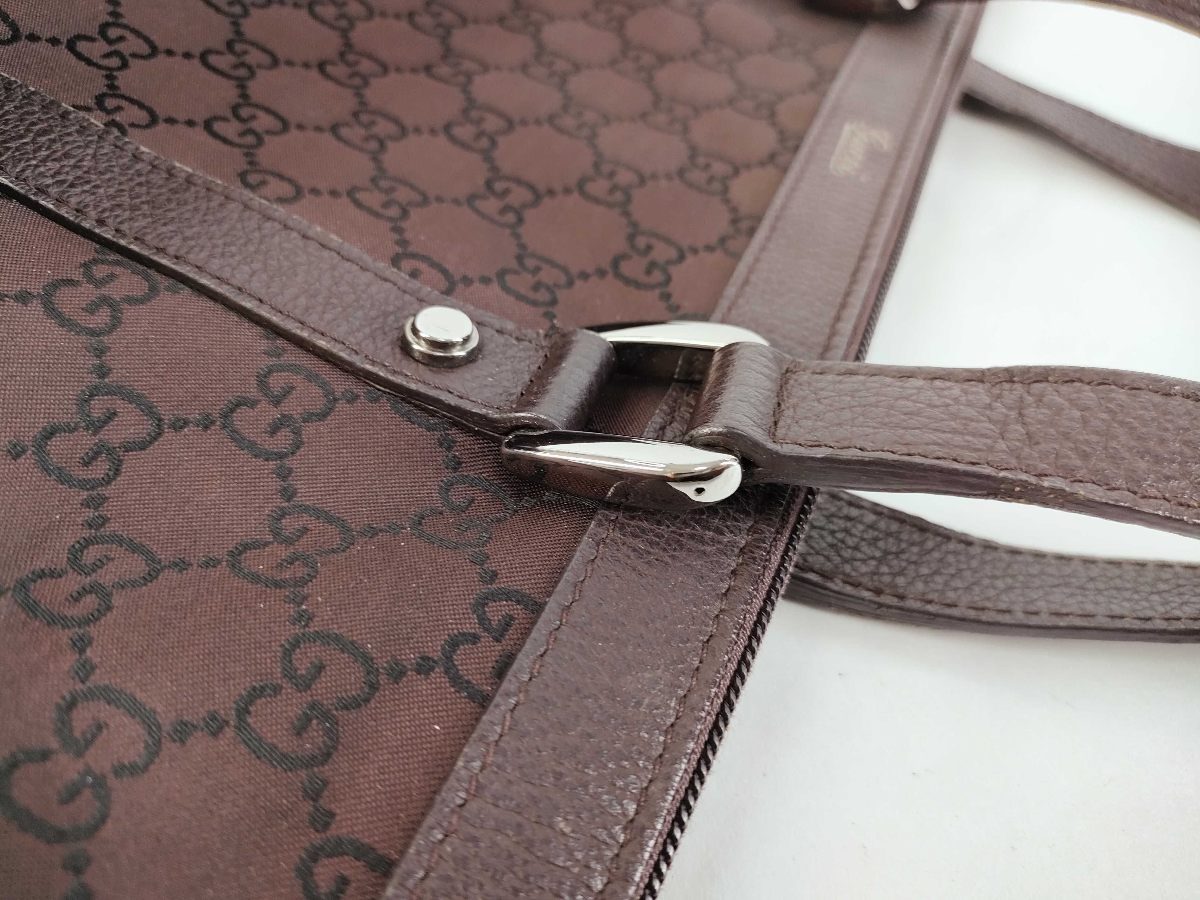 GG Canvas Tote Bag 268640 — view 5