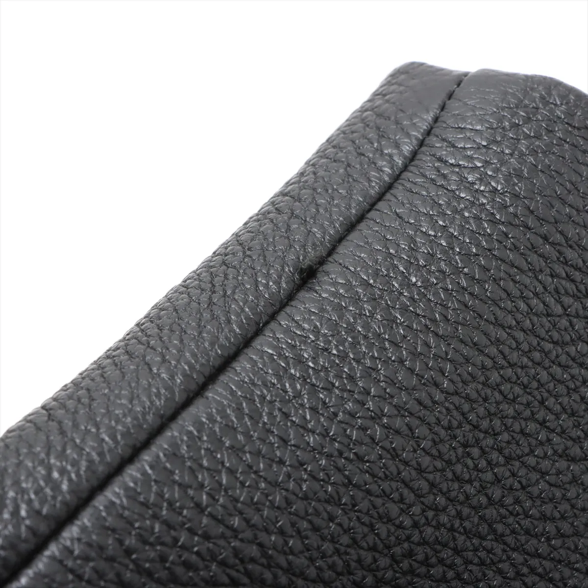 leather tote bag black — view 11