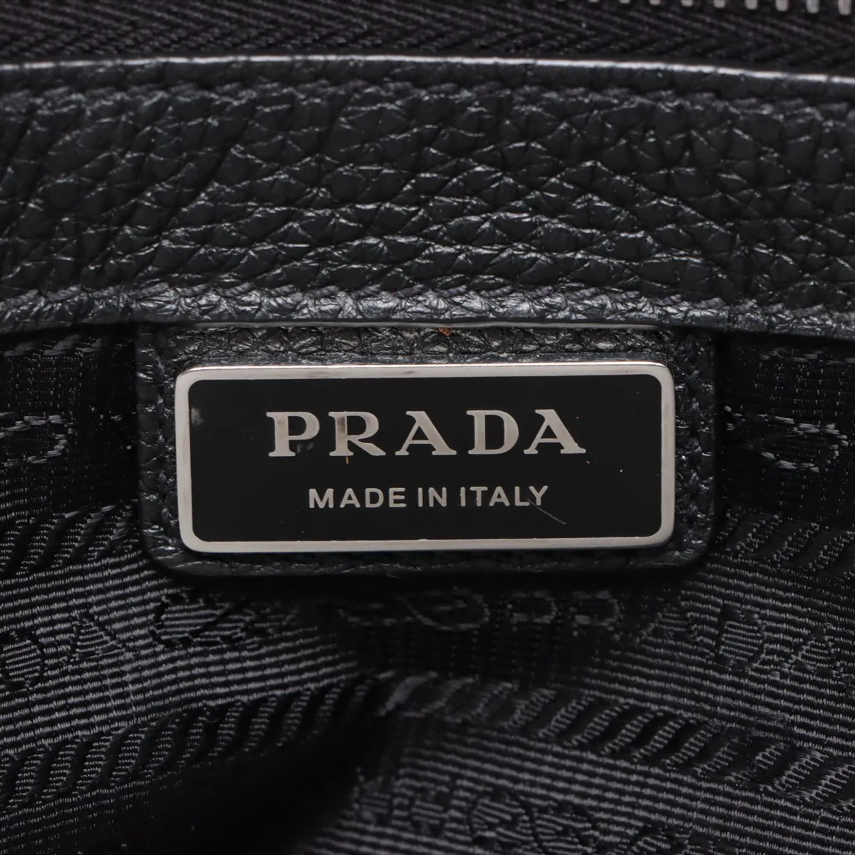 leather tote bag black — view 9