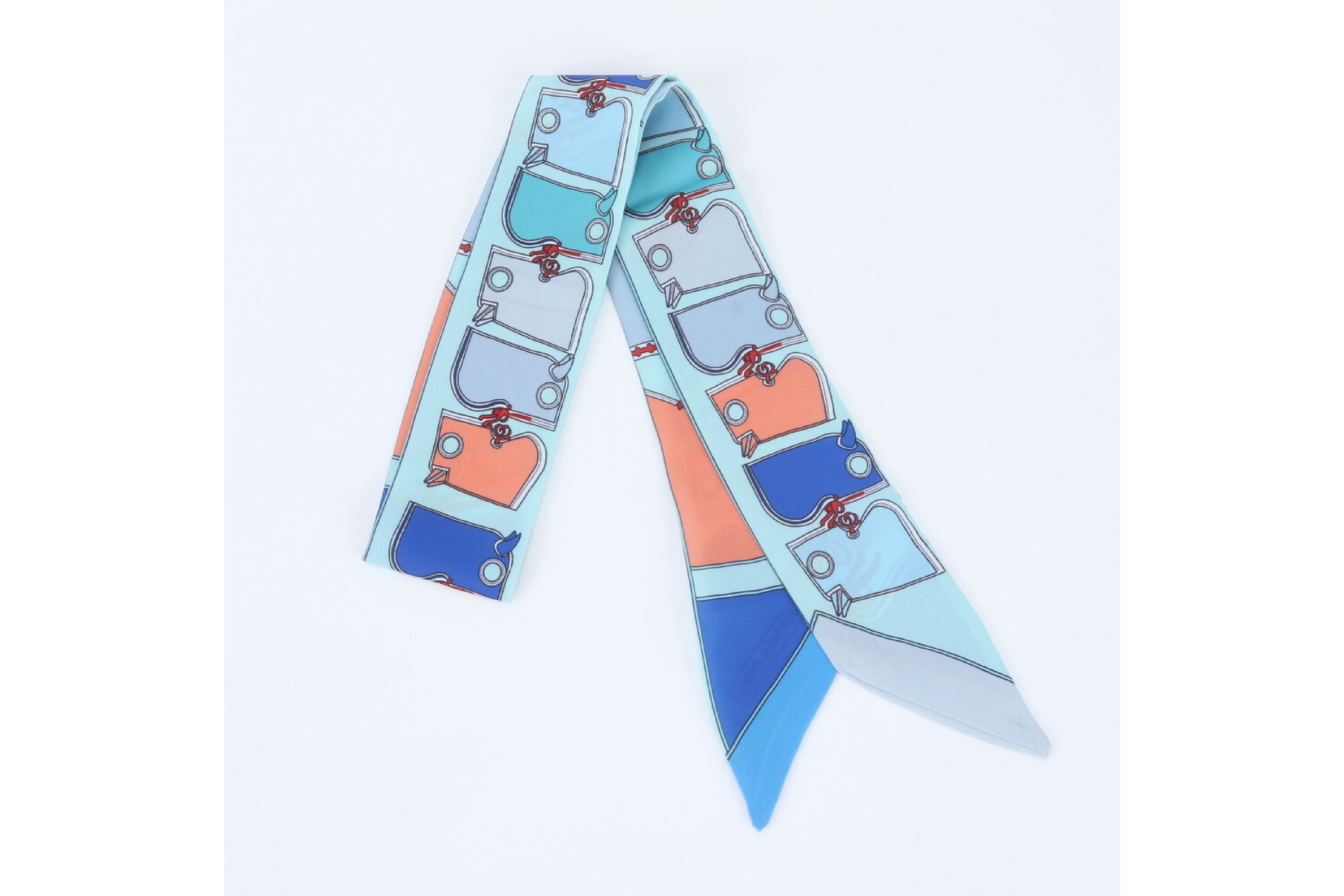 Twilly Camaille Silk Scarf and other accessories — view 2