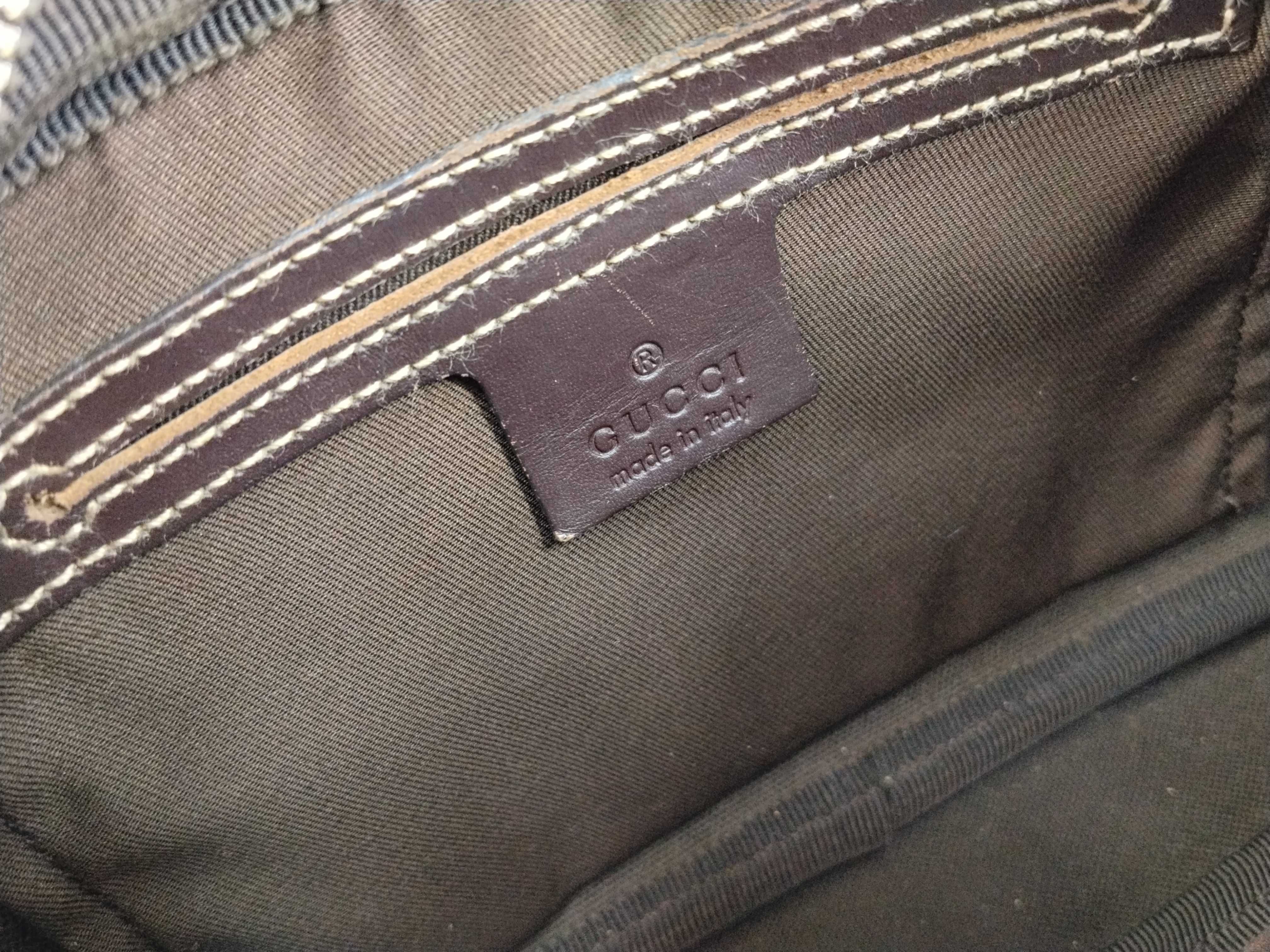 GG Supreme Shoulder Bag, Dark Brown — view 11
