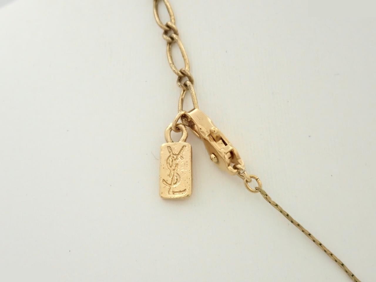 Cassandra Rhinestone Necklace Chain approx. 44cm — view 2