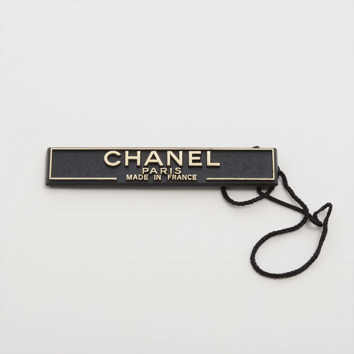 Coco Mark 02A Pin Brooch, GP x Faux Pearl, Black x Gold, — view 5