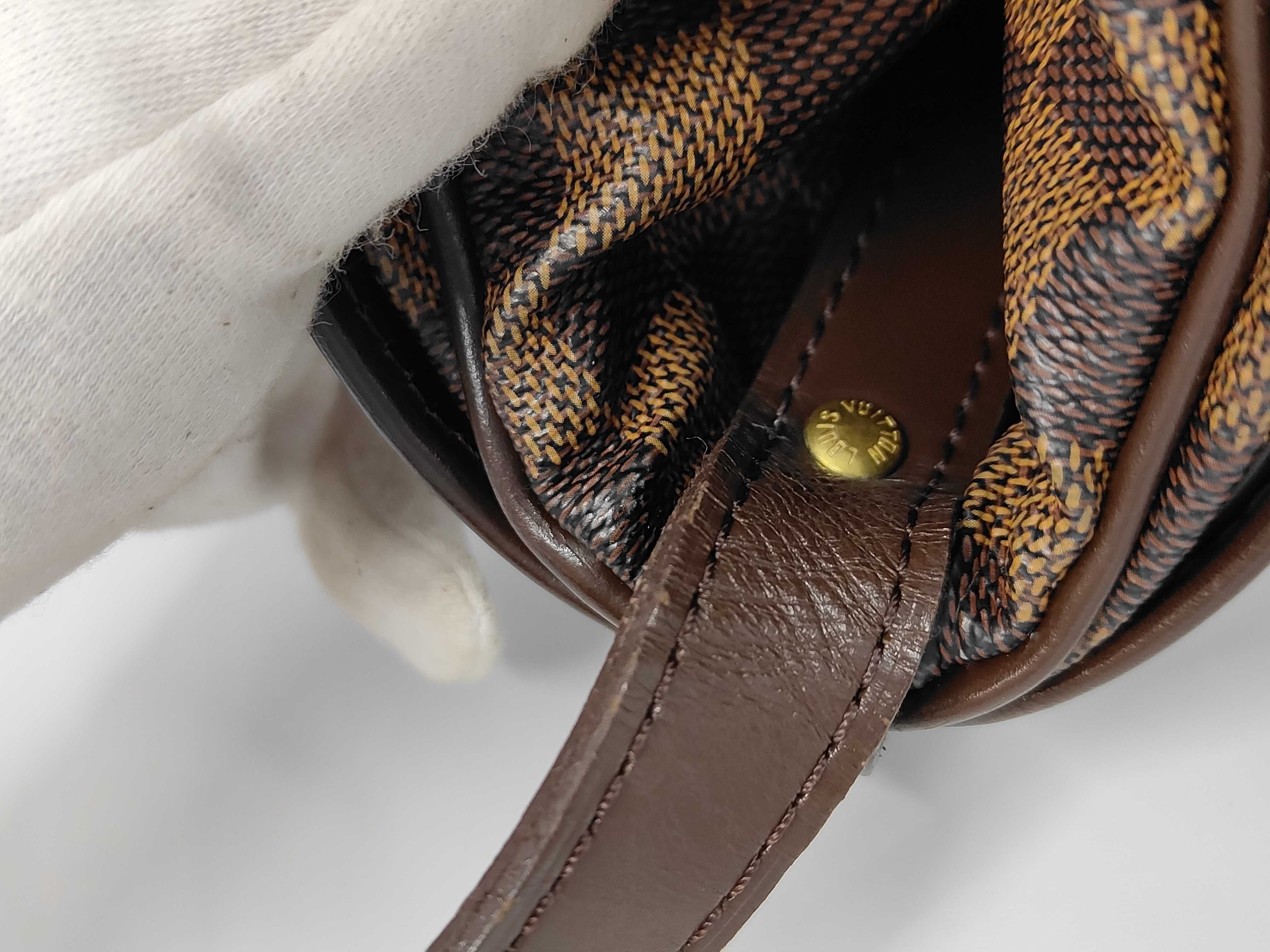 Saumur 30 Damier Special Order Shoulder Bag — view 7