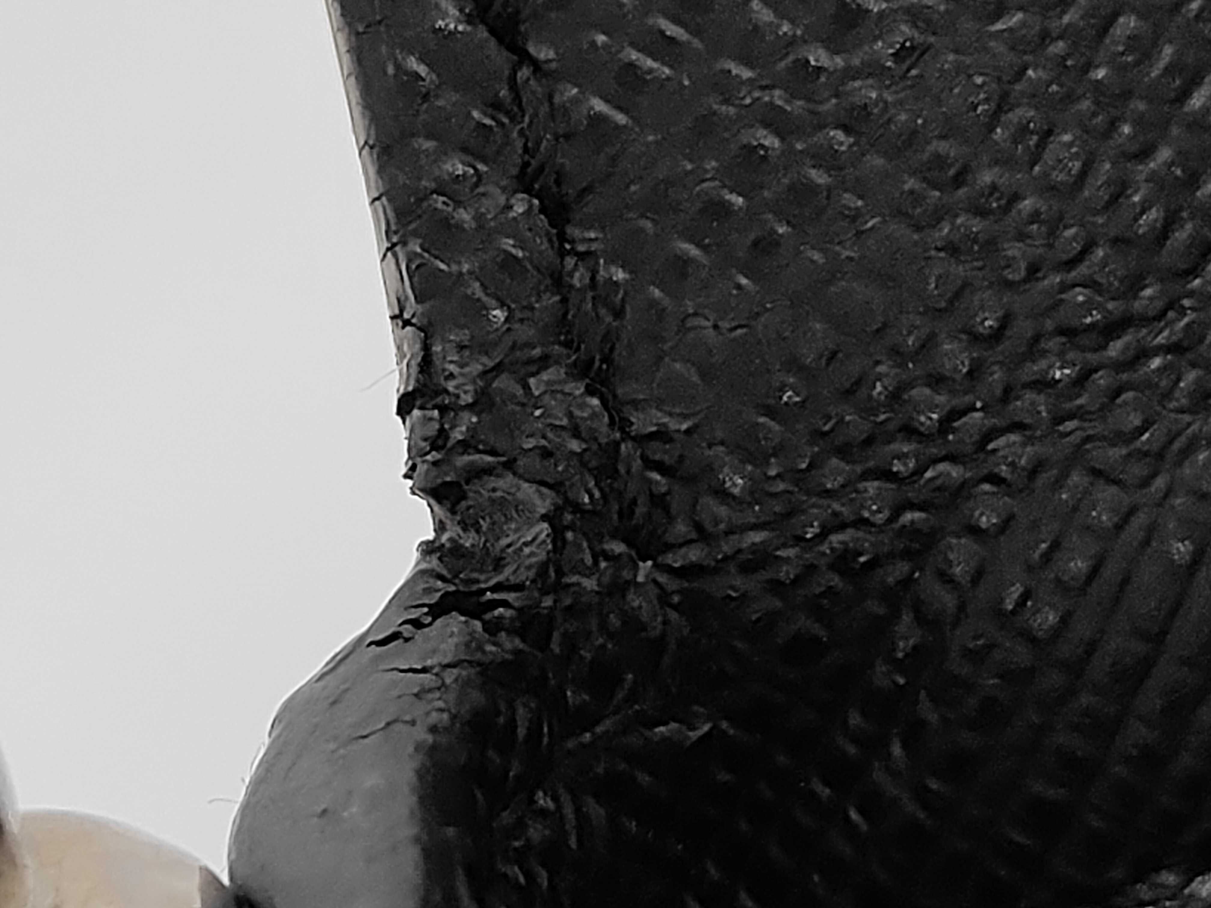 Saffiano Leather Black Shoulder Bag — view 11