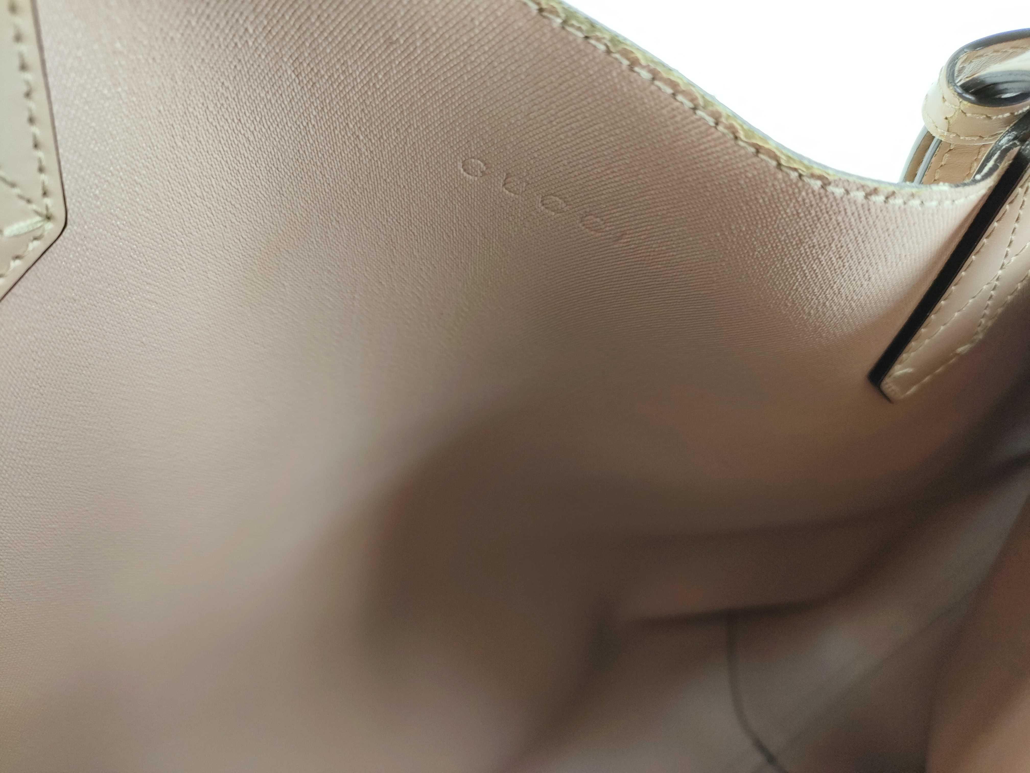 GG Supreme PVC x Leather Tote Bag, Pink, 368568 Tote Bag — view 11