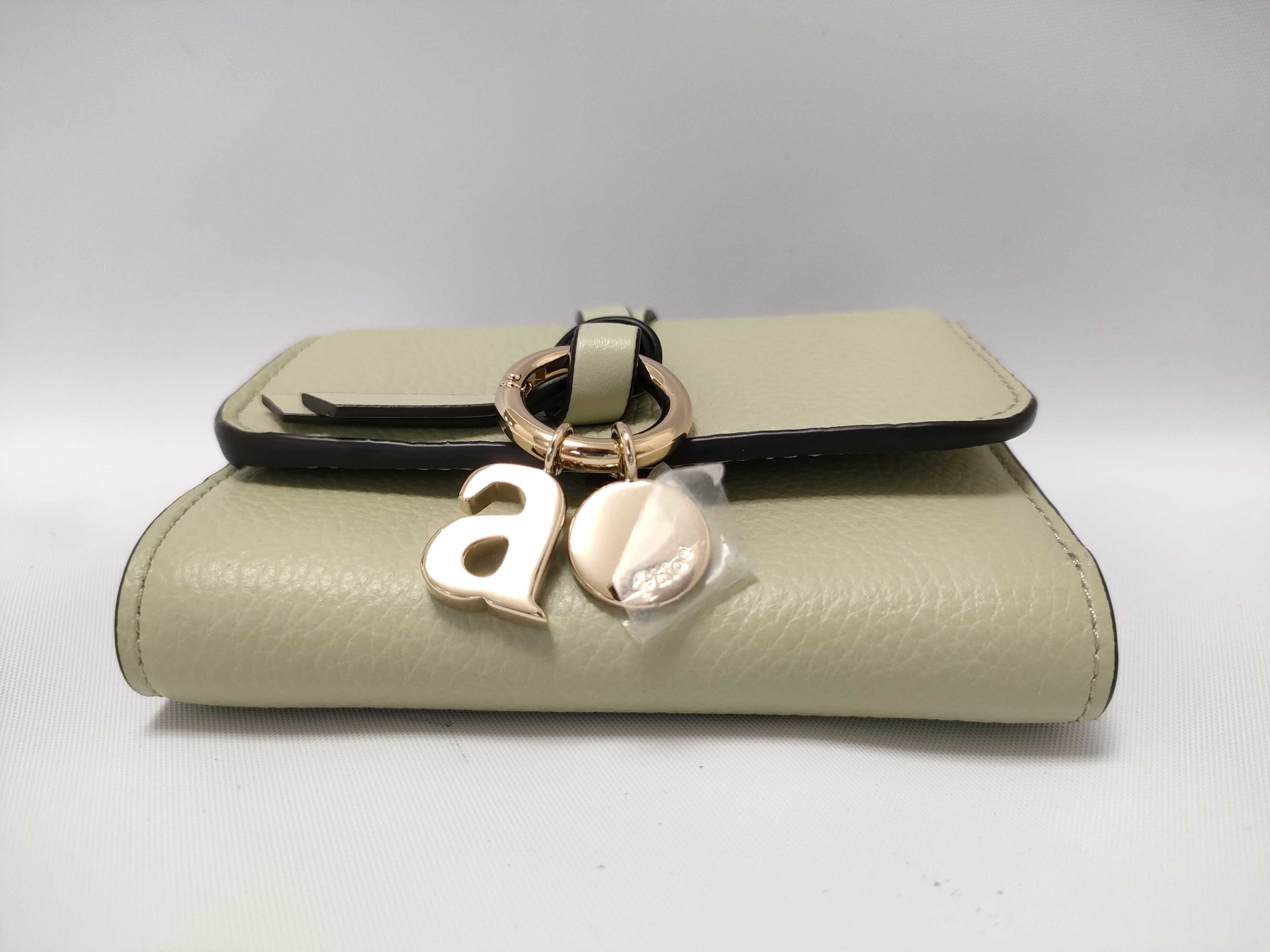 leather tri-fold wallet — view 3