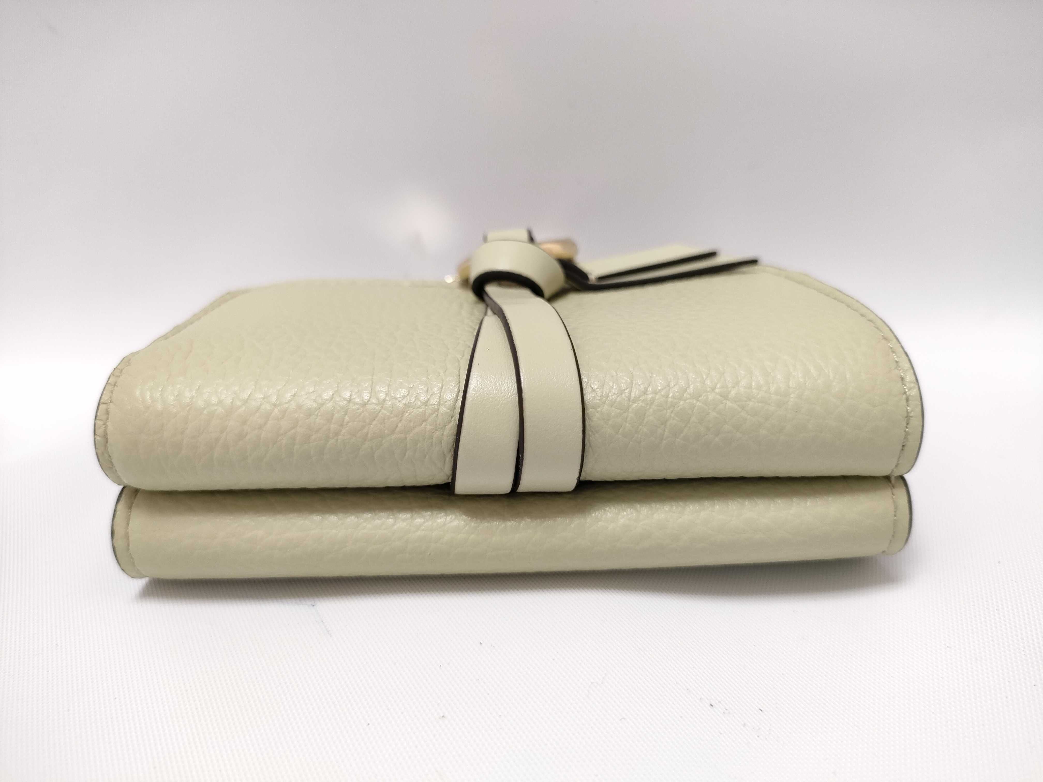 leather tri-fold wallet — view 4