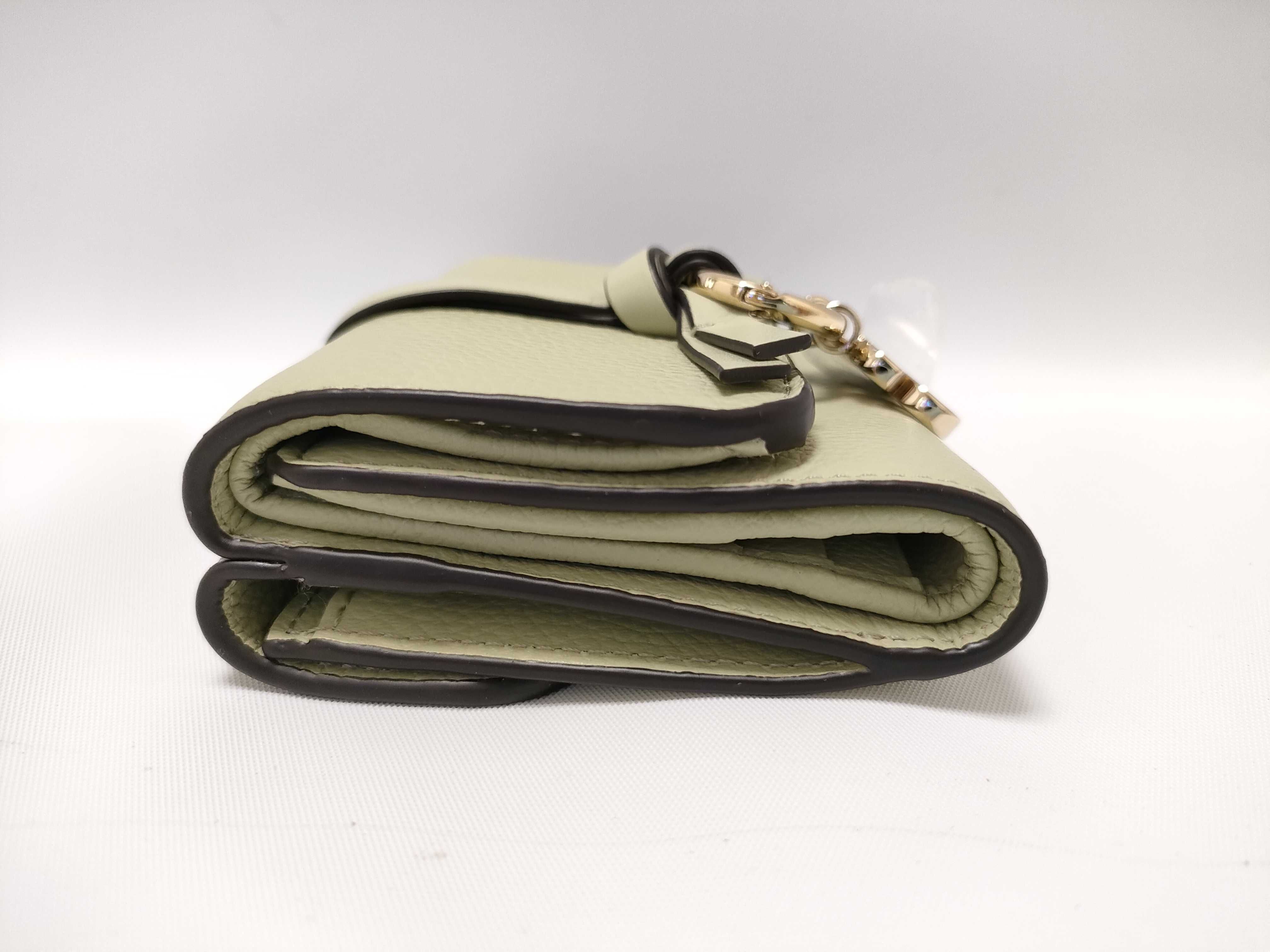 leather tri-fold wallet — view 5