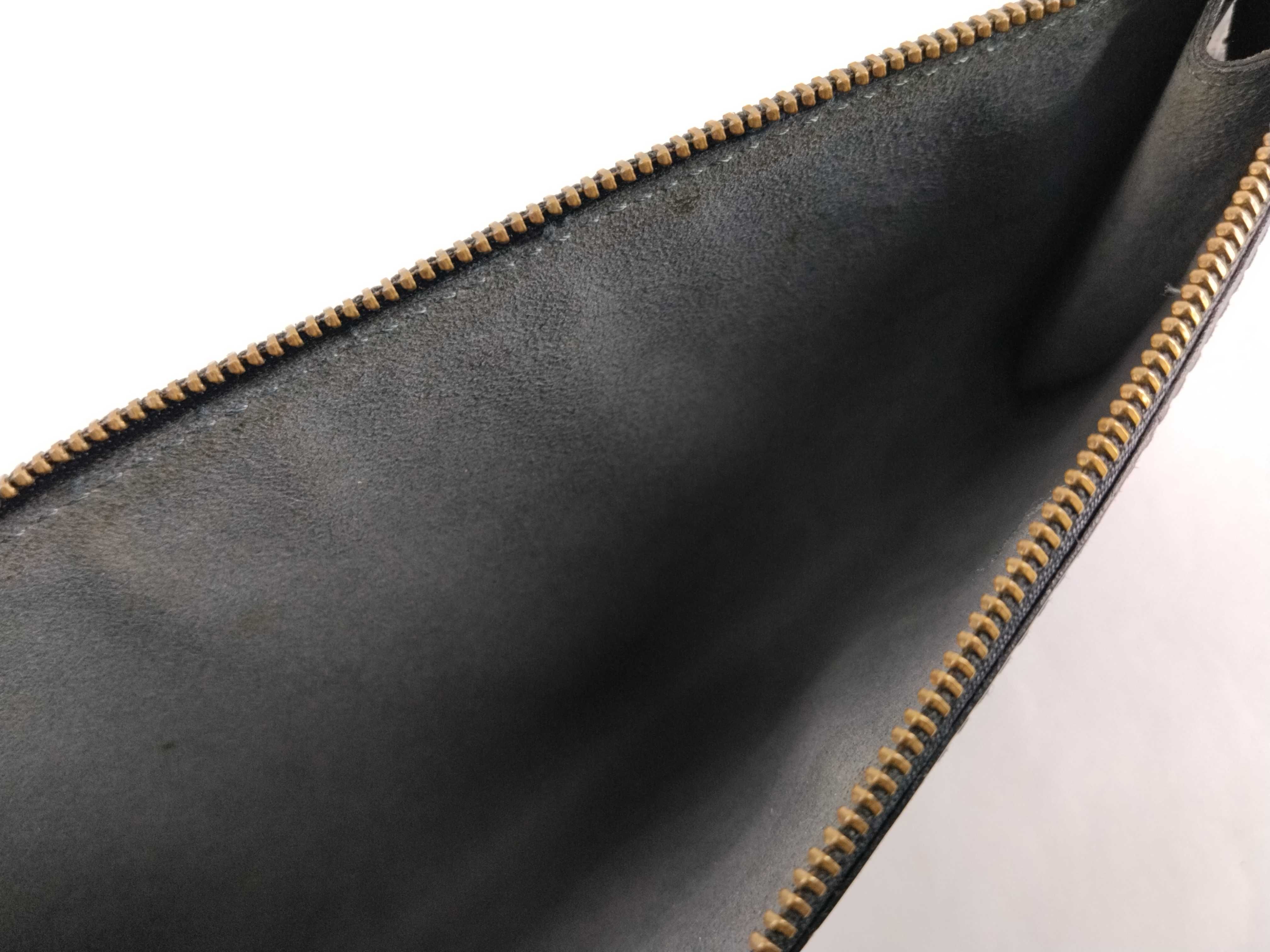 Epi Leather Louis Vuitton Bag Pochette Accessoires Noir Handbag — view 12