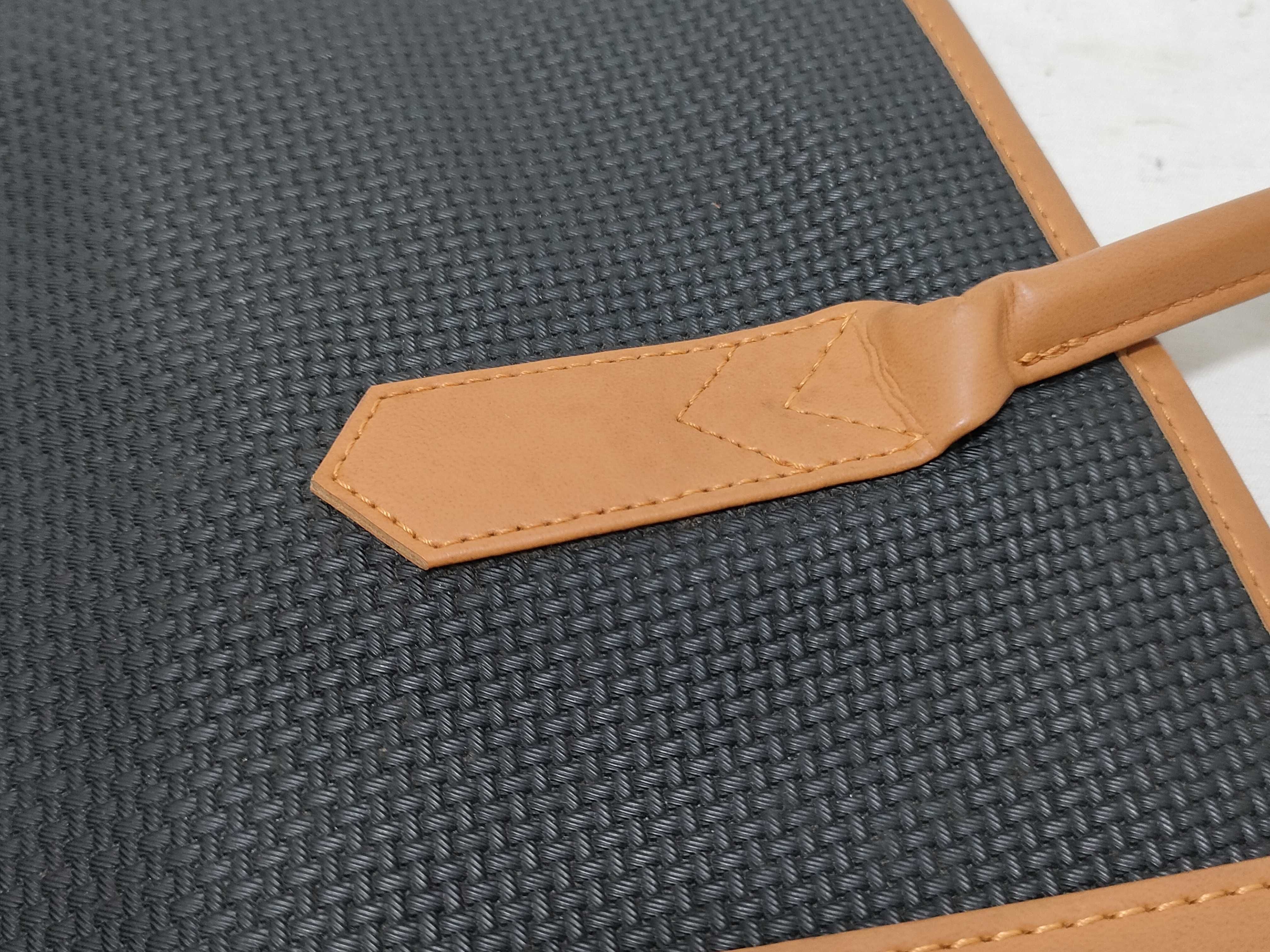 Leather Canvas Tote Bag — view 13