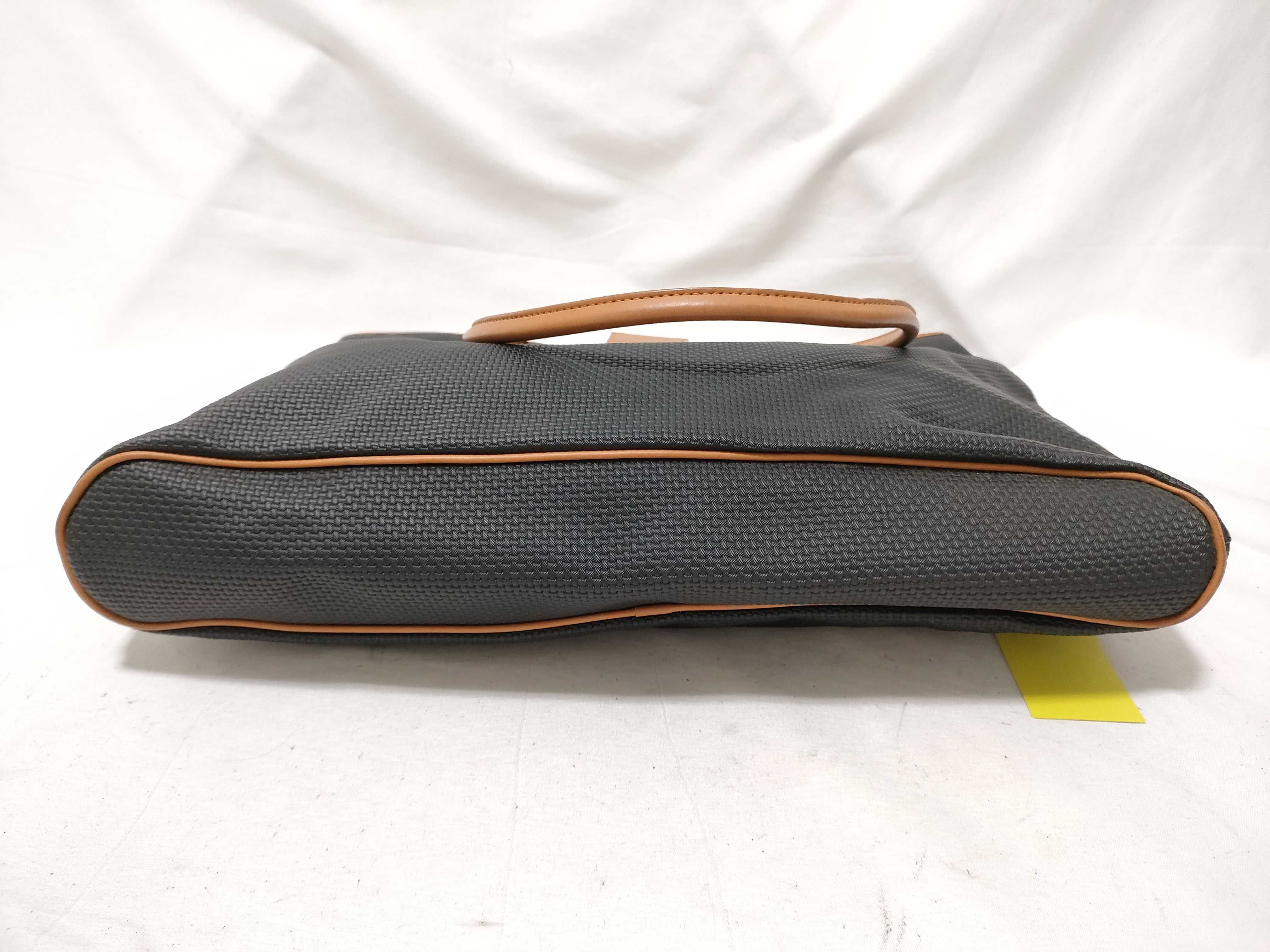Leather Canvas Tote Bag — view 7