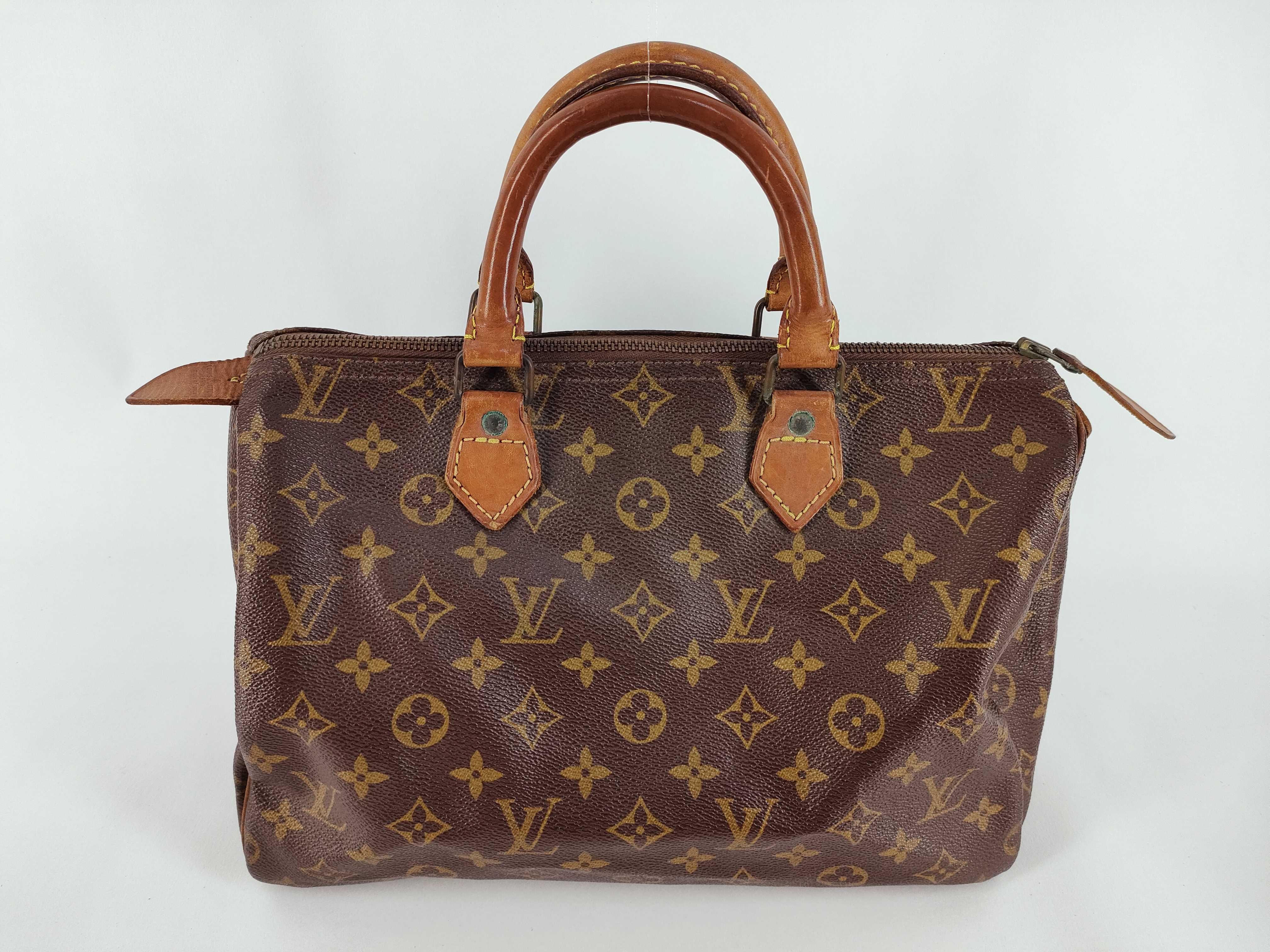 Monogram Louis Vuitton Speedy 30 Bag Boston Bag