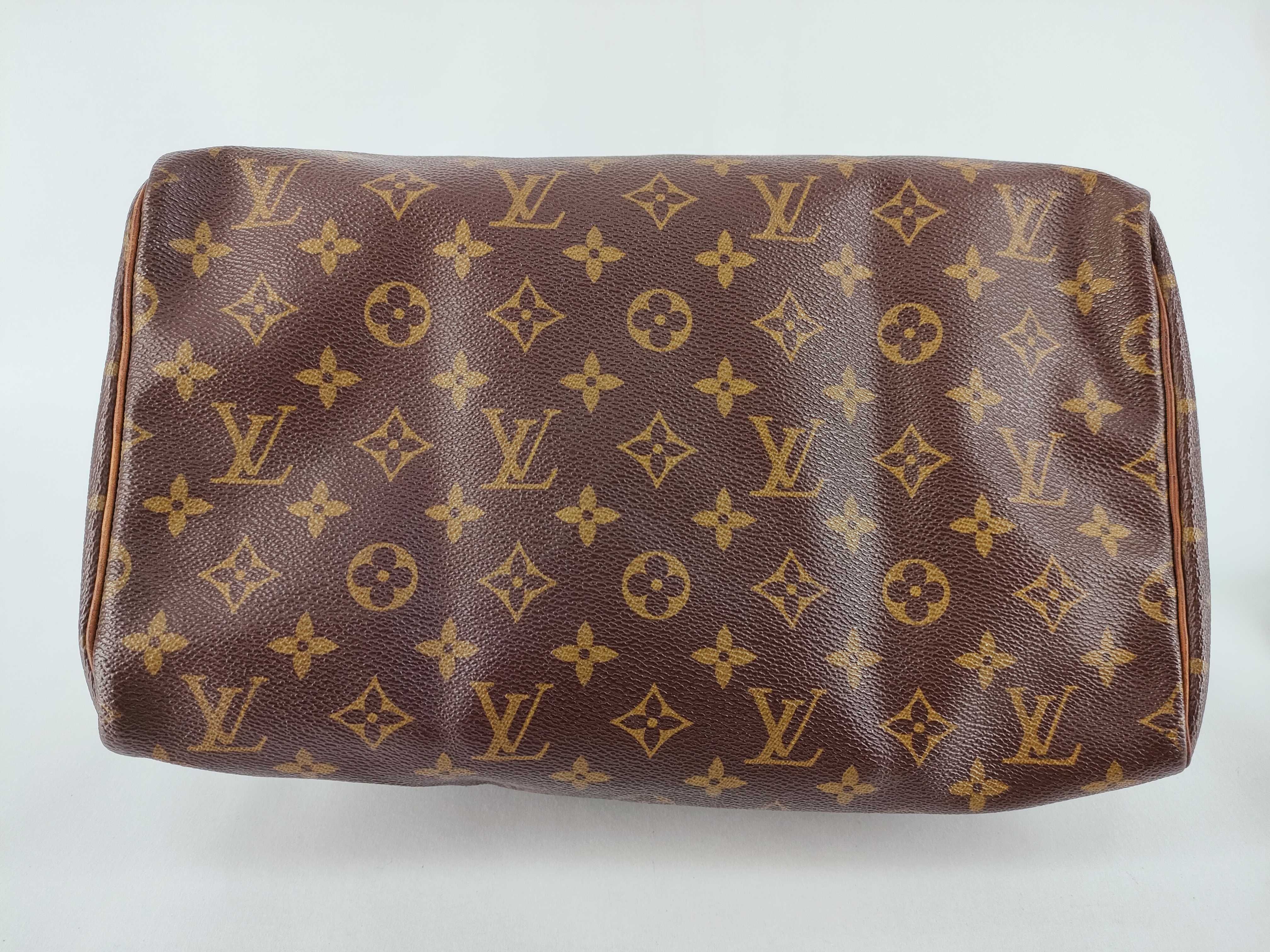 Monogram Louis Vuitton Speedy 30 Bag Boston Bag — view 7