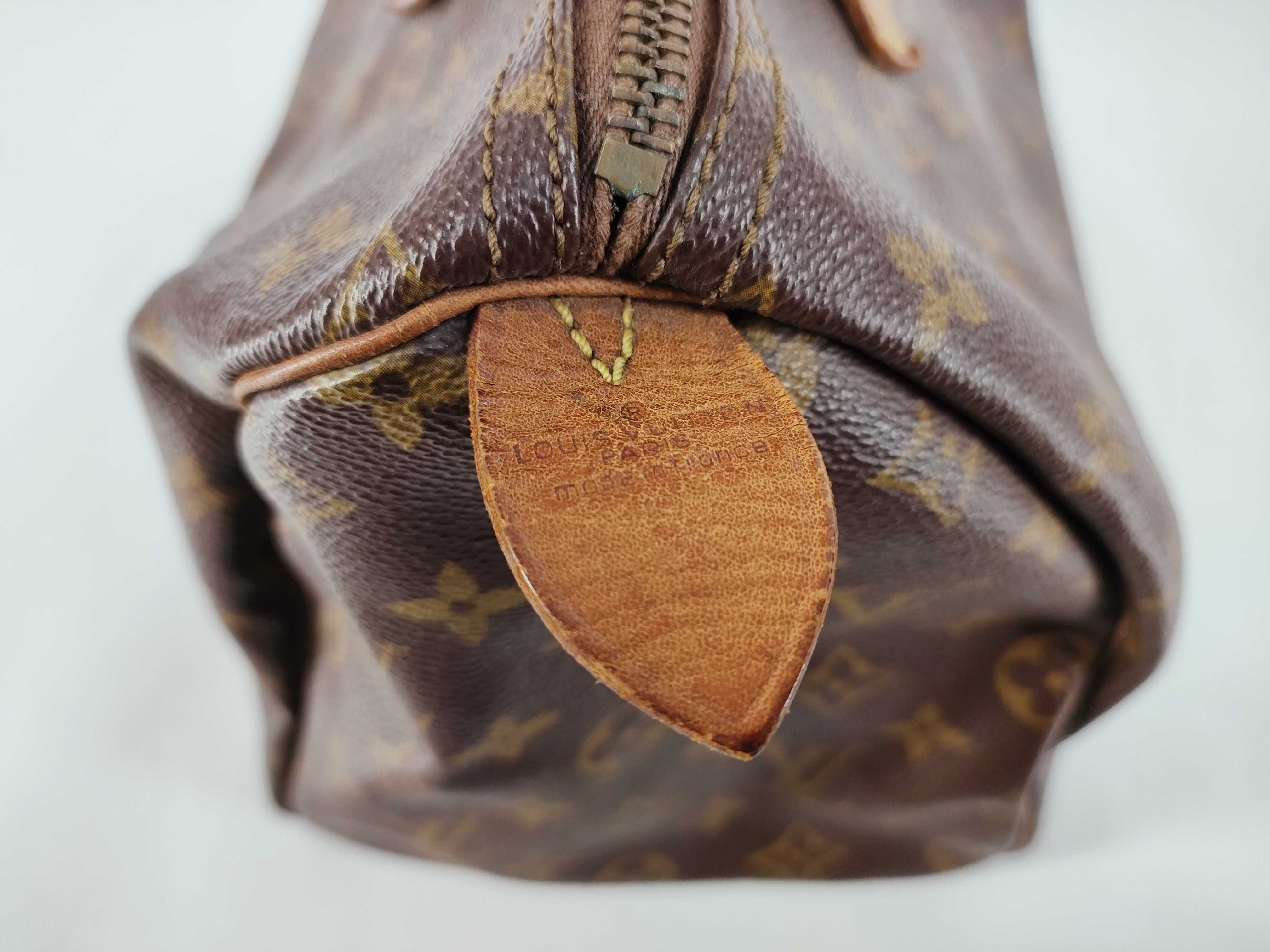 Monogram Louis Vuitton Speedy 30 Bag Boston Bag — view 8