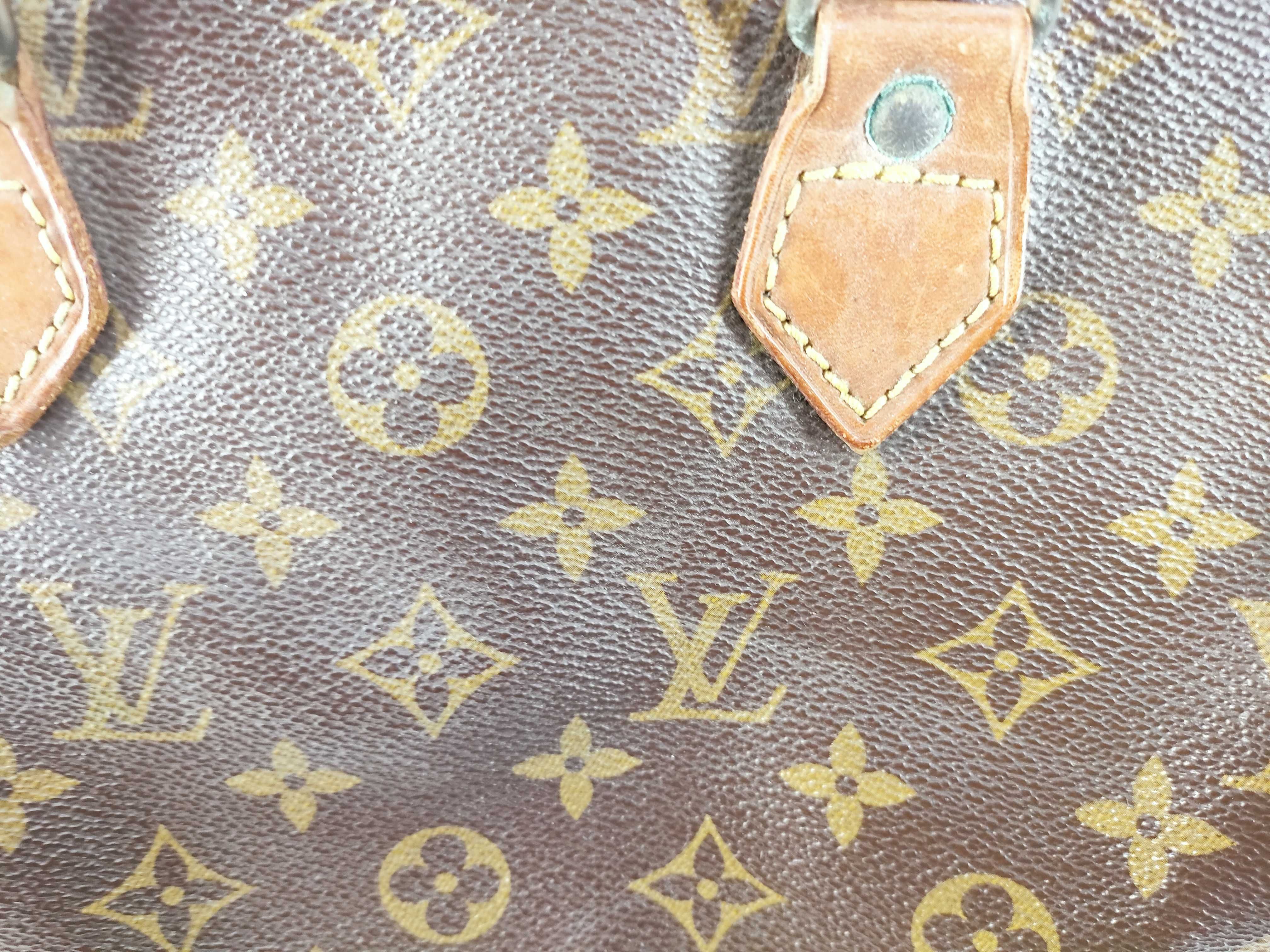 Monogram Louis Vuitton Speedy 30 Bag Boston Bag — view 10