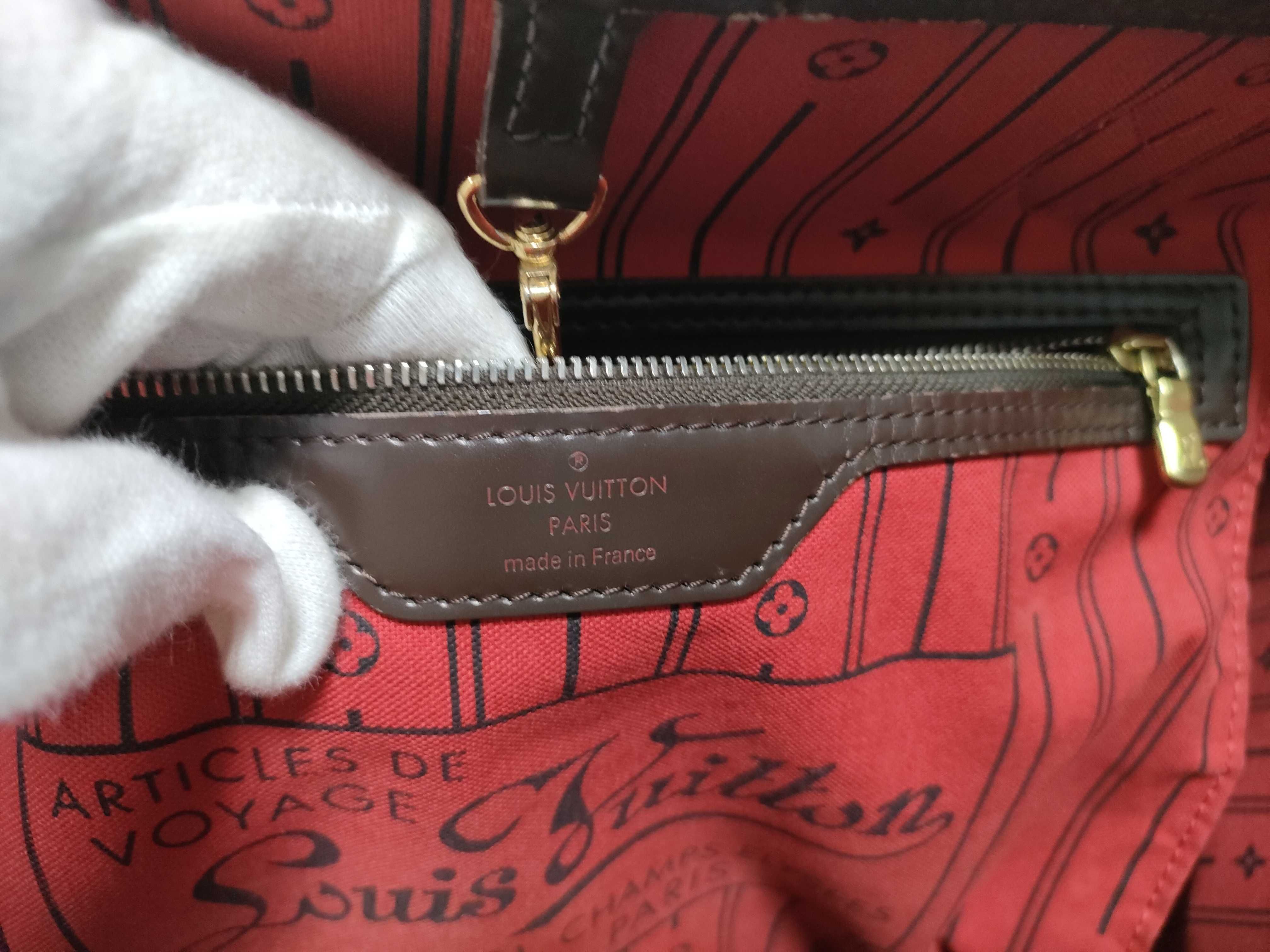 Damier N51106 Neverfull GM Damier Tote Bag — view 14