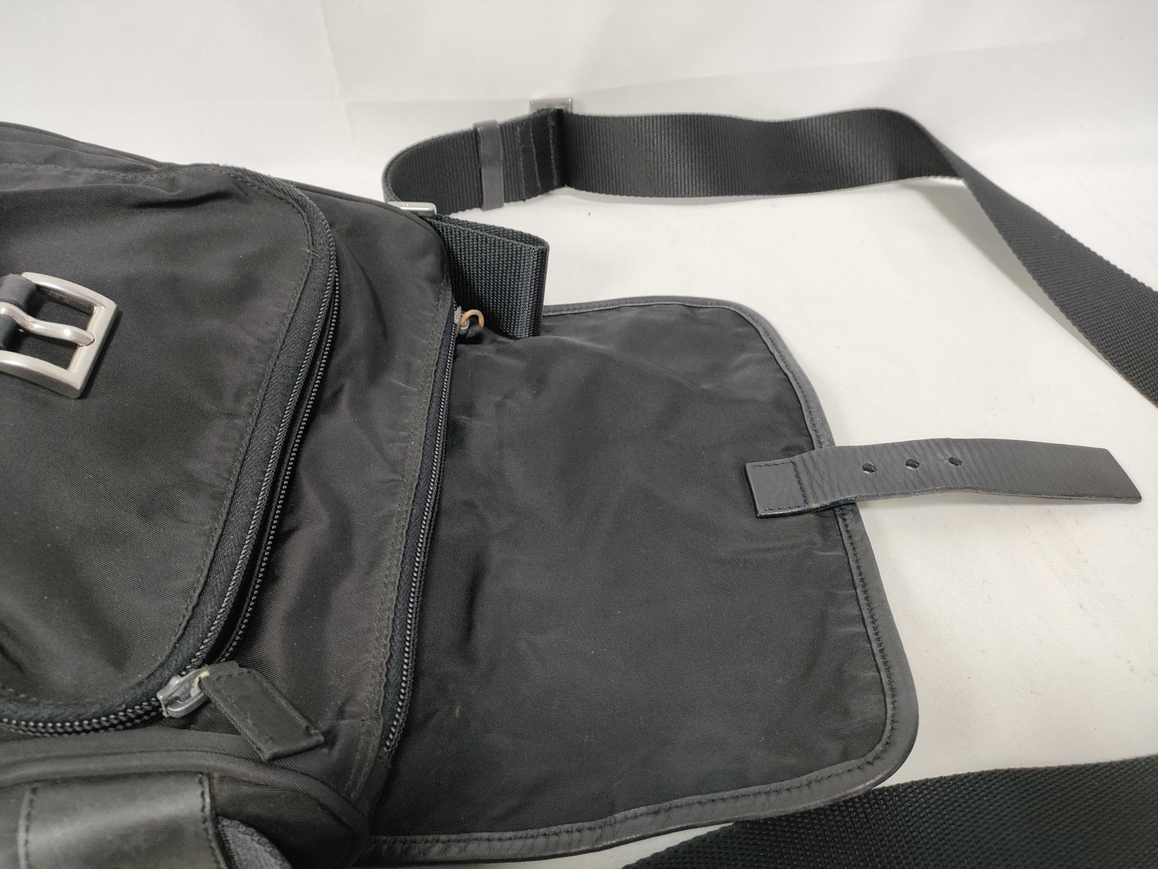 Shoulder Bag Nylon Black Shoulder Bag — view 11