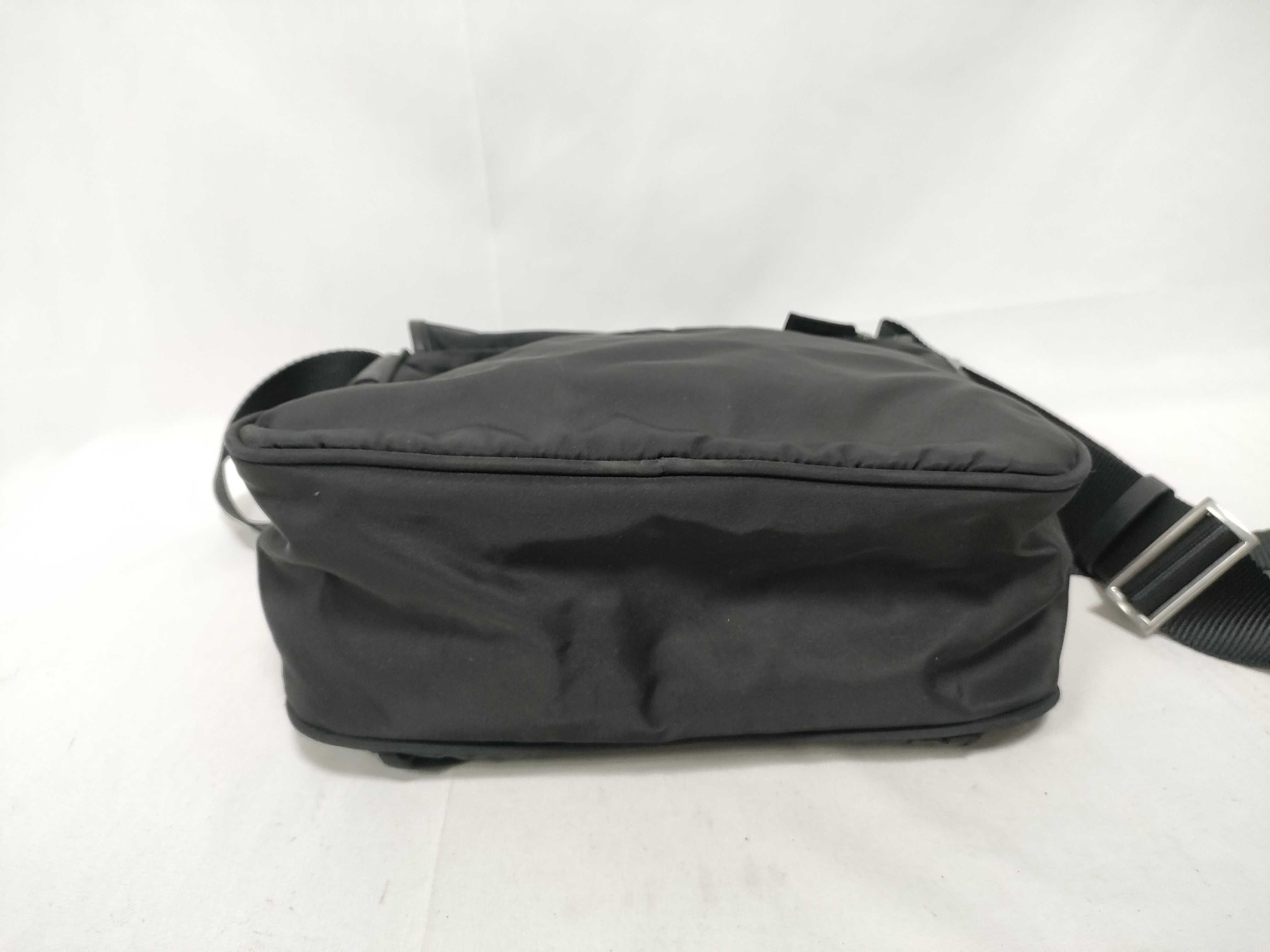 Shoulder Bag Nylon Black Shoulder Bag — view 3