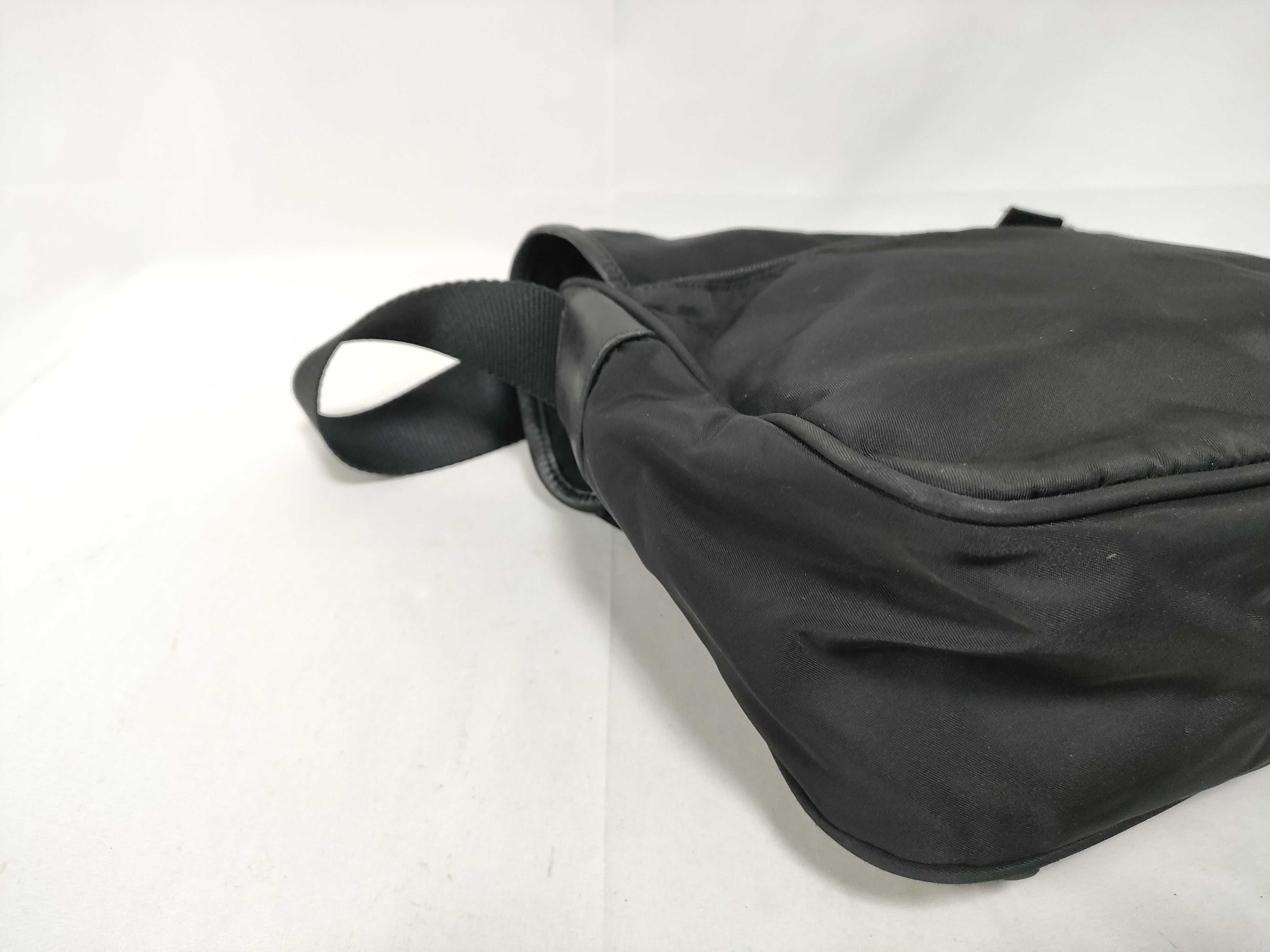 Shoulder Bag Nylon Black Shoulder Bag — view 6