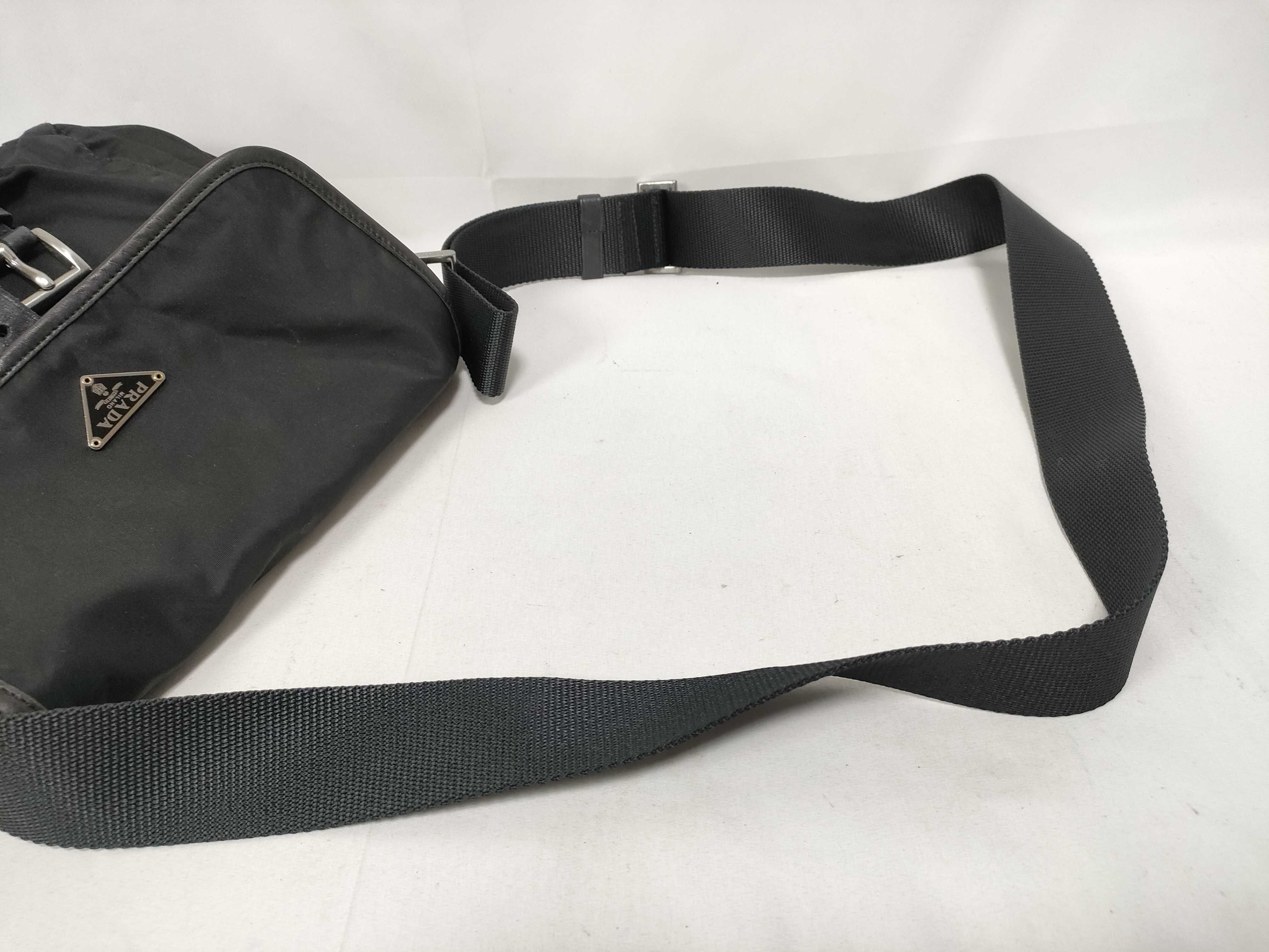 Shoulder Bag Nylon Black Shoulder Bag — view 9
