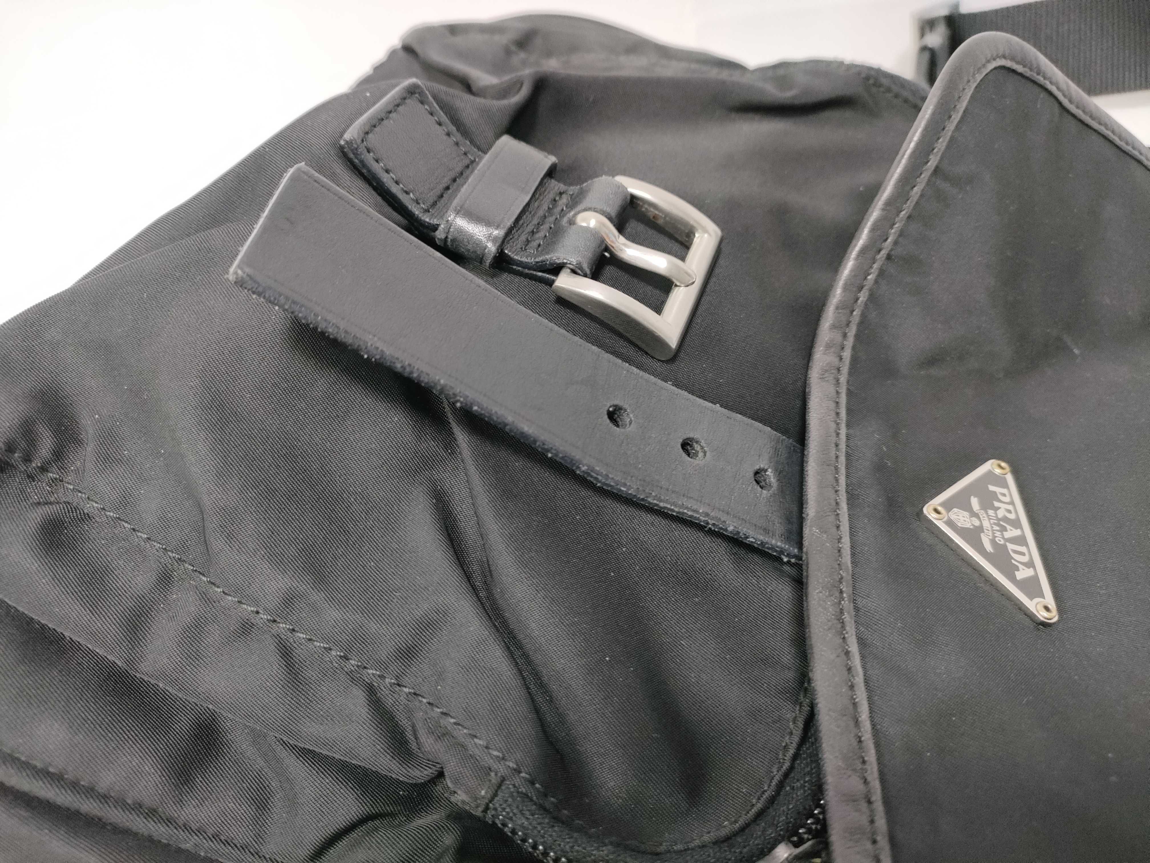 Shoulder Bag Nylon Black Shoulder Bag — view 10