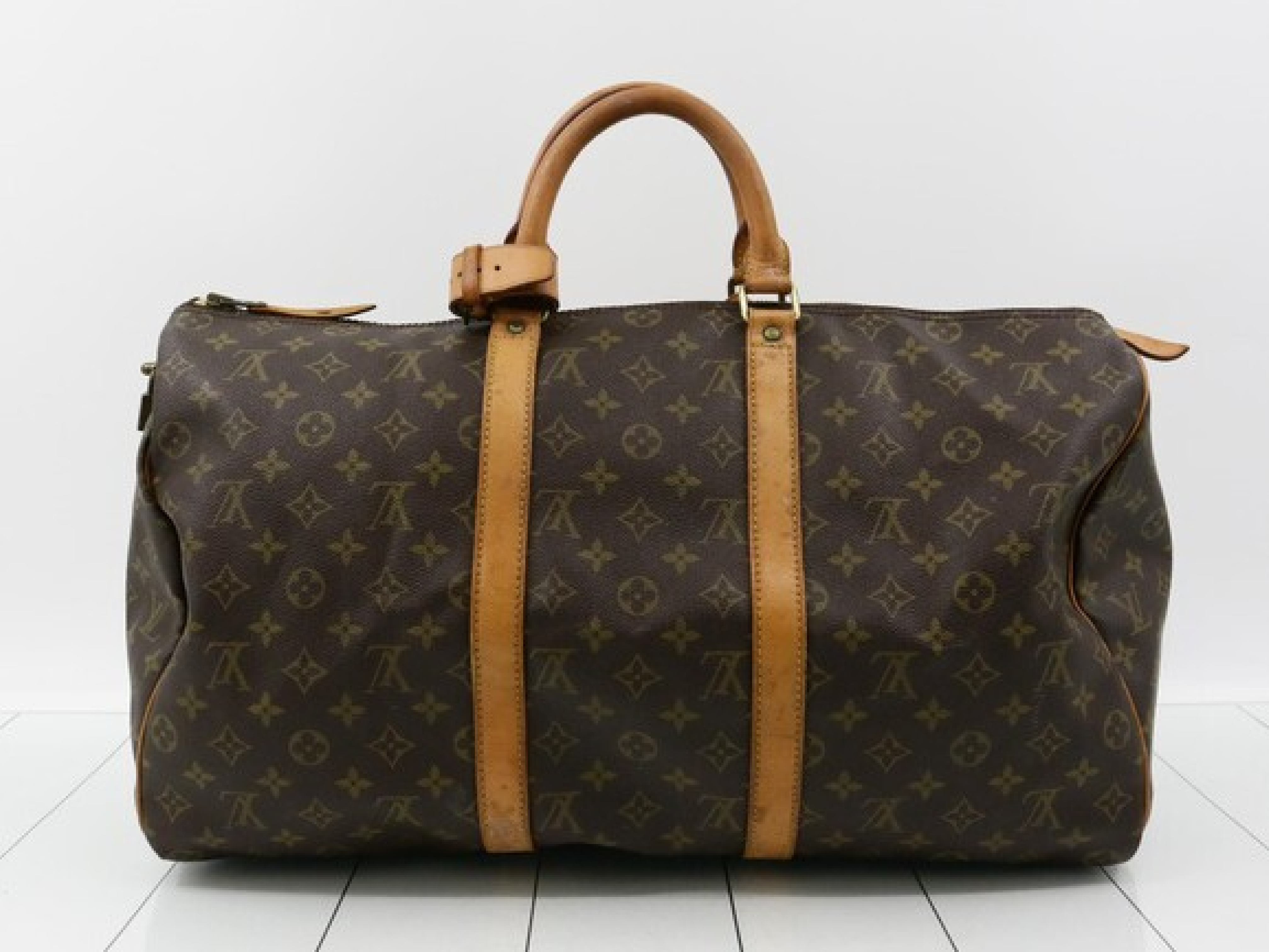 (Louis Vuitton) Old Keepall 50 Boston Bag — view 2