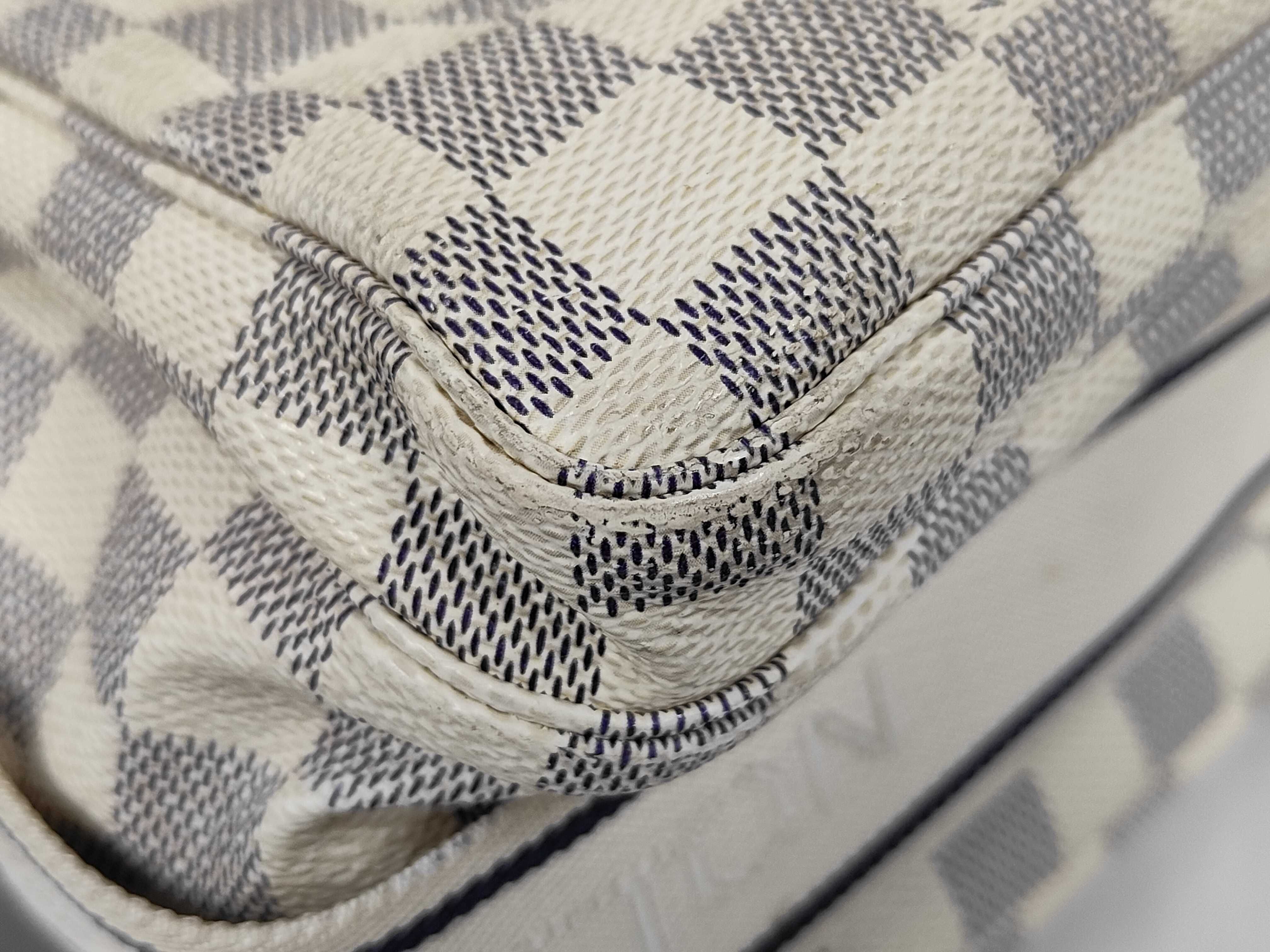 Damier Azur N51189 Naviglio SR2087 Shoulder Bag — view 3