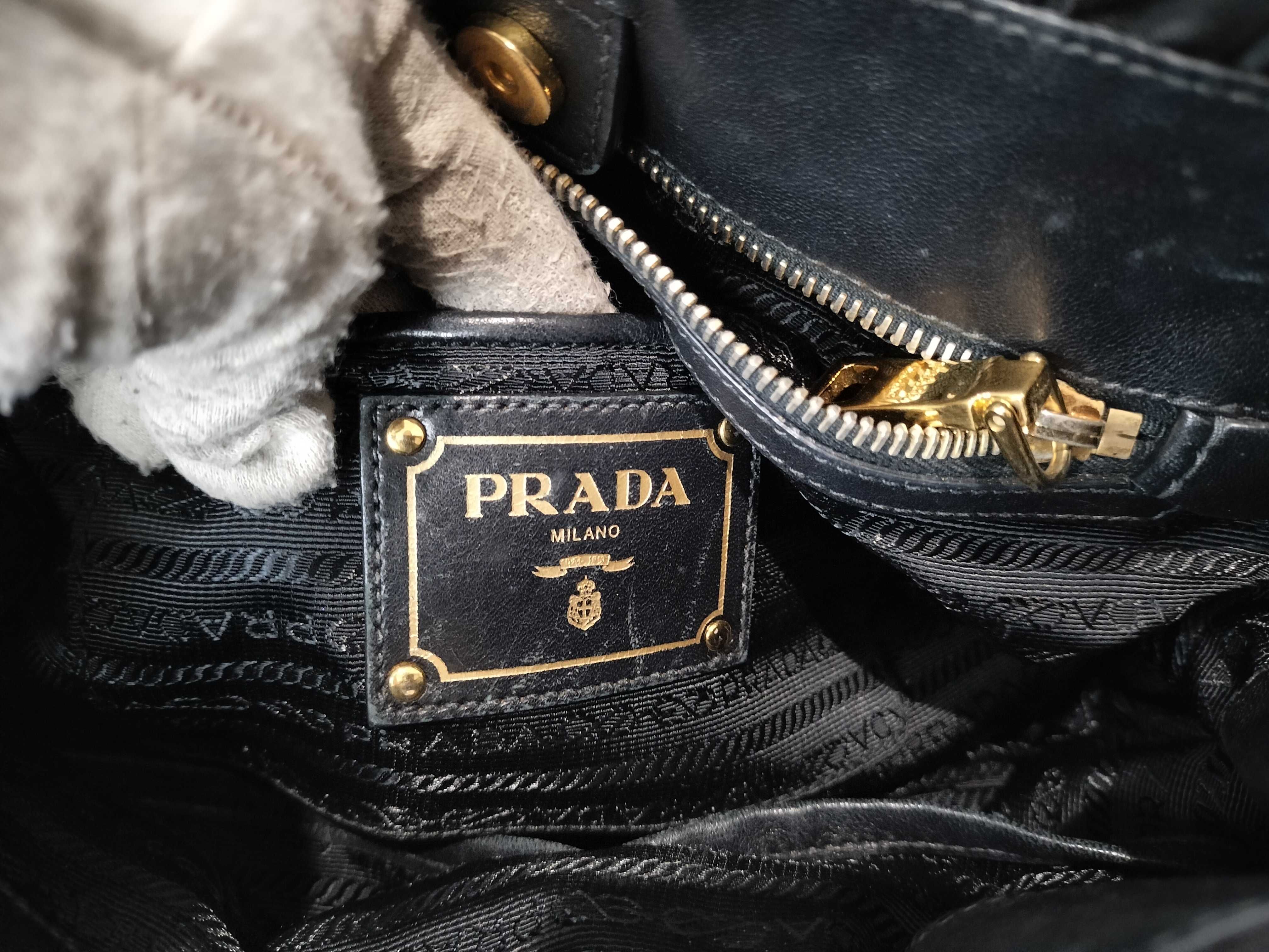 Nylon Gathered Handbag BN1792 — view 11
